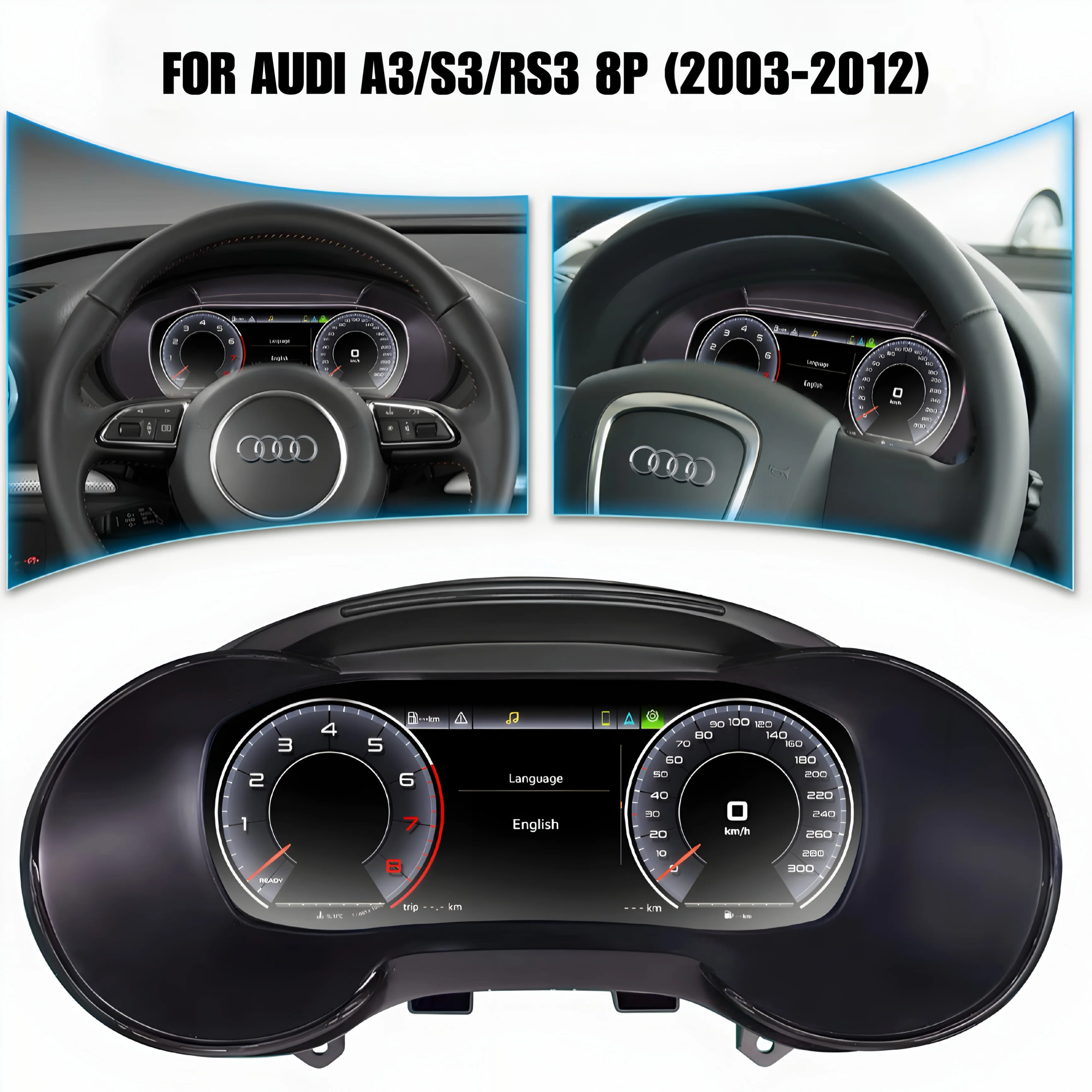 Audi A3/S3/RS3 8P (2003–2012) Virtual Cockpit Upgrade - Image 4
