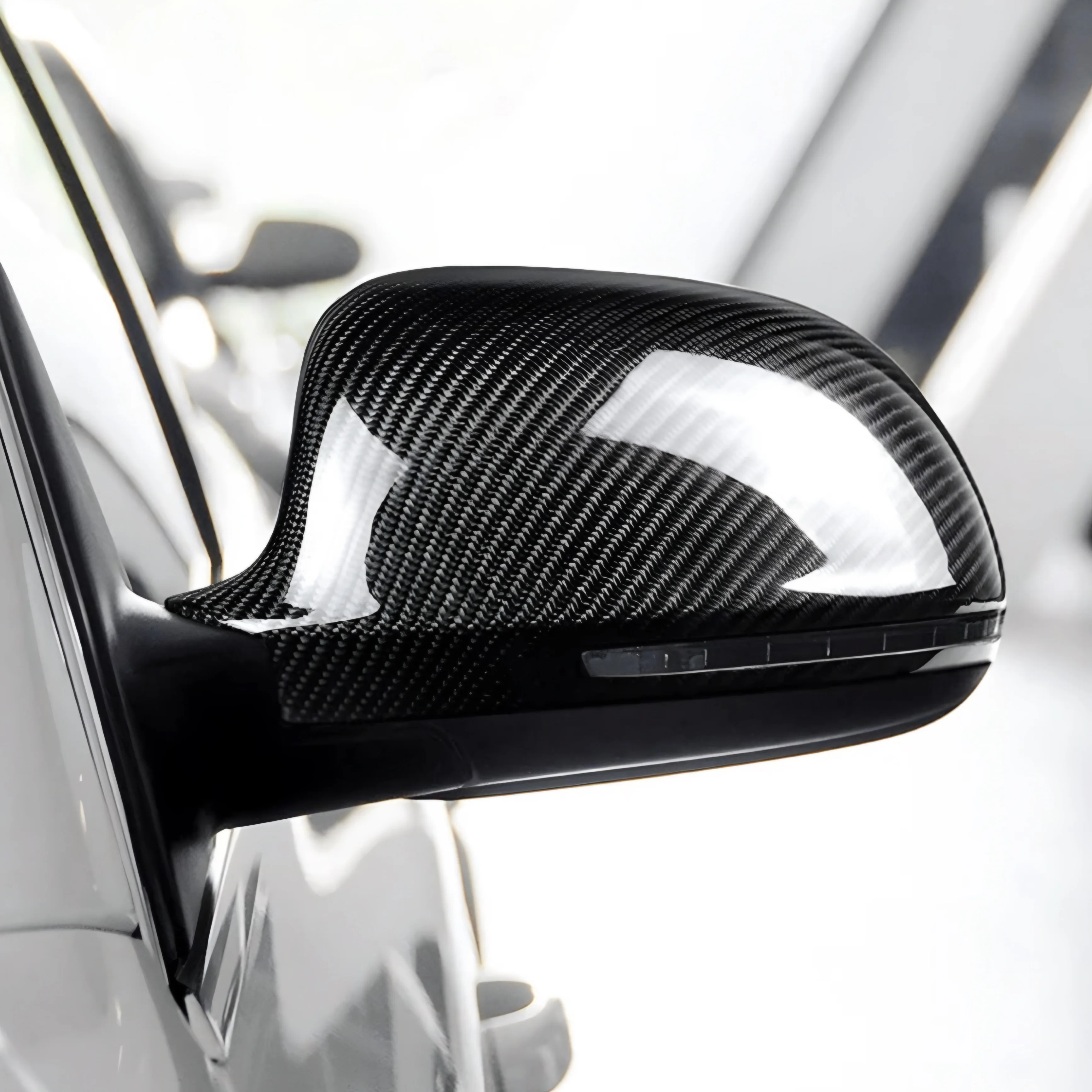 Audi A3/S3/RS3 (8P) Carbon Fibre Wing Mirrors - Image 2