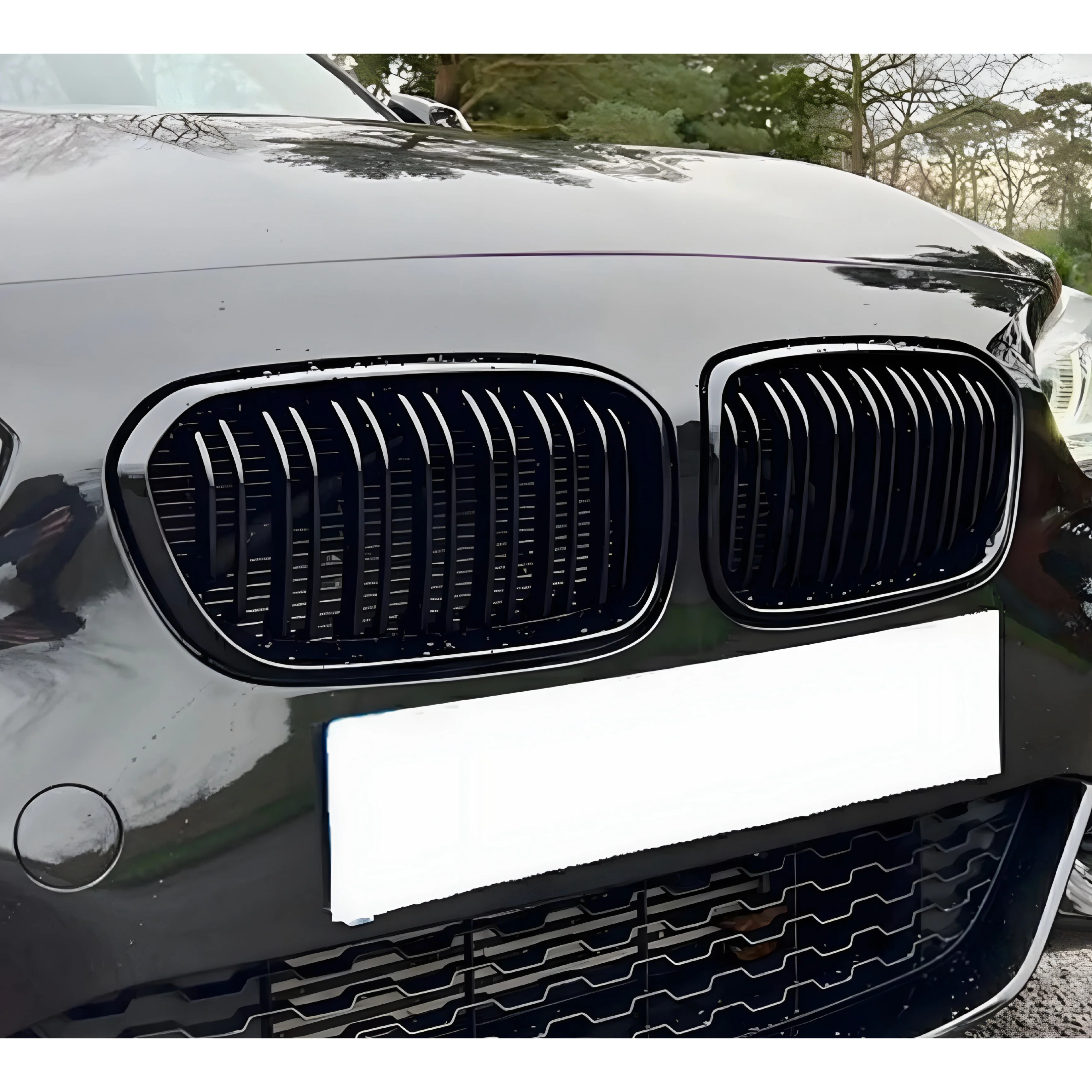 BMW 1 Series F20 (2011–2019) Gloss Black Kidney Grilles - Image 4