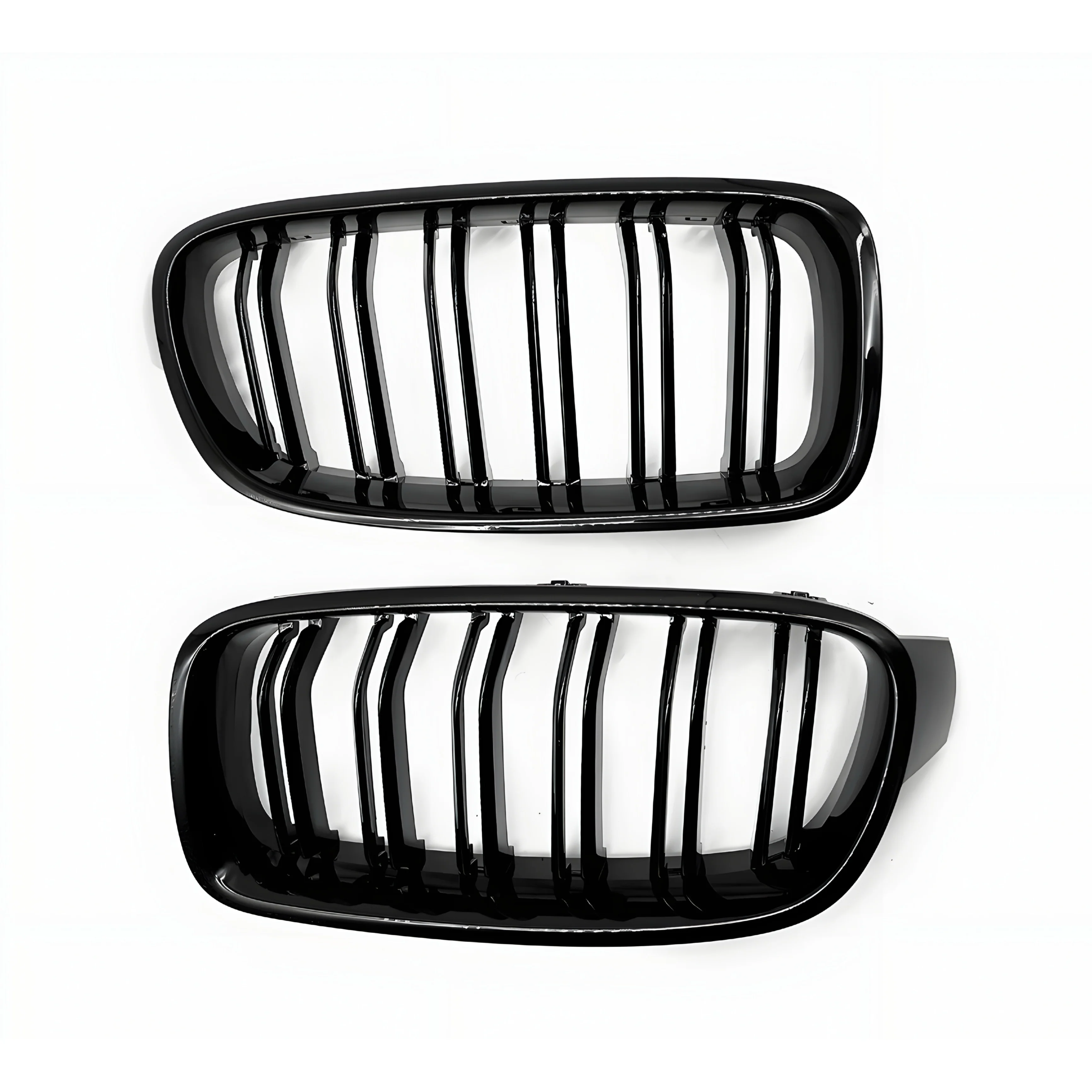BMW 3 Series F30/F31 (2012–2019) Double Slat Gloss Black Kidney Grille - Image 3