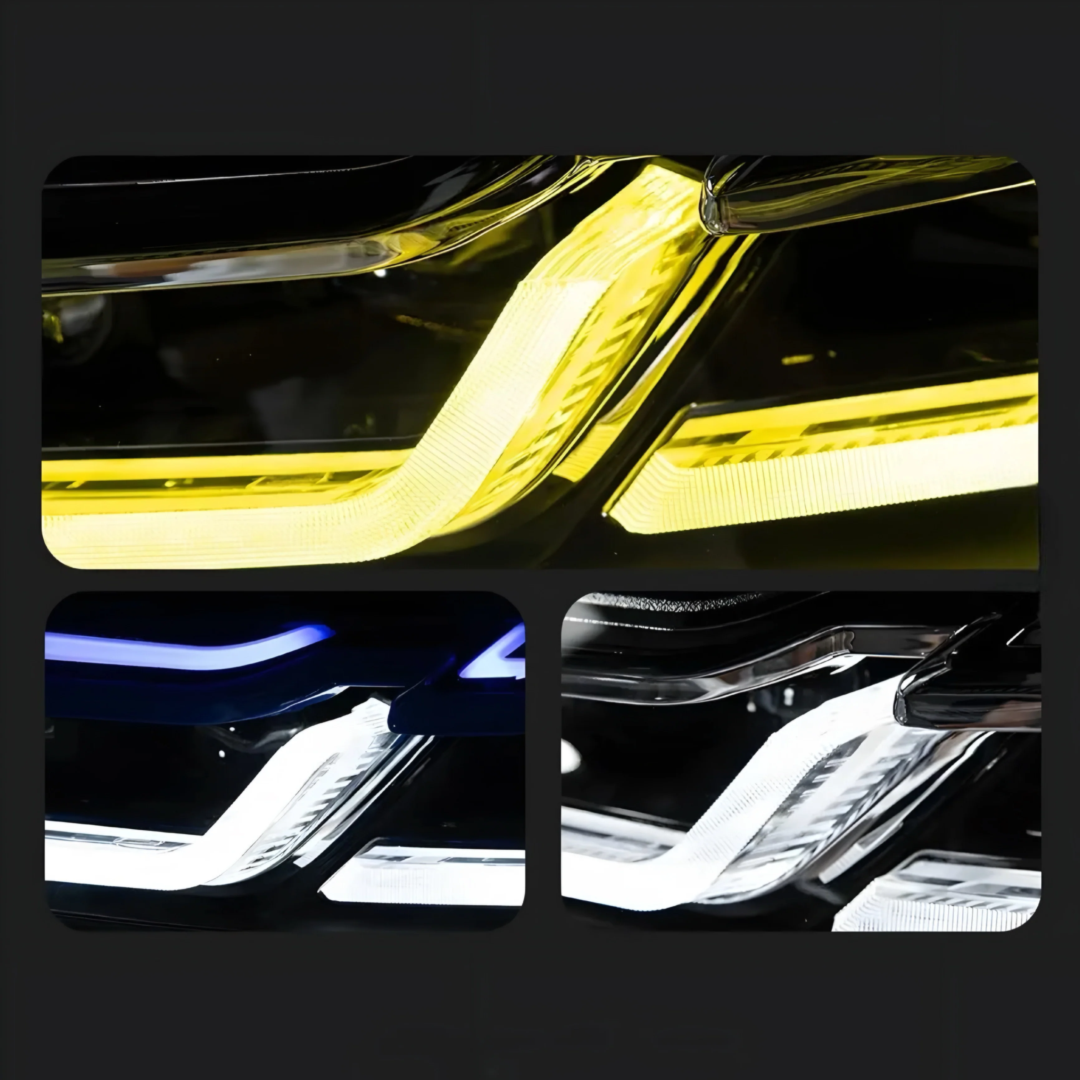 BMW 5 Series (G30) LCI Style Front Headlights - Image 3