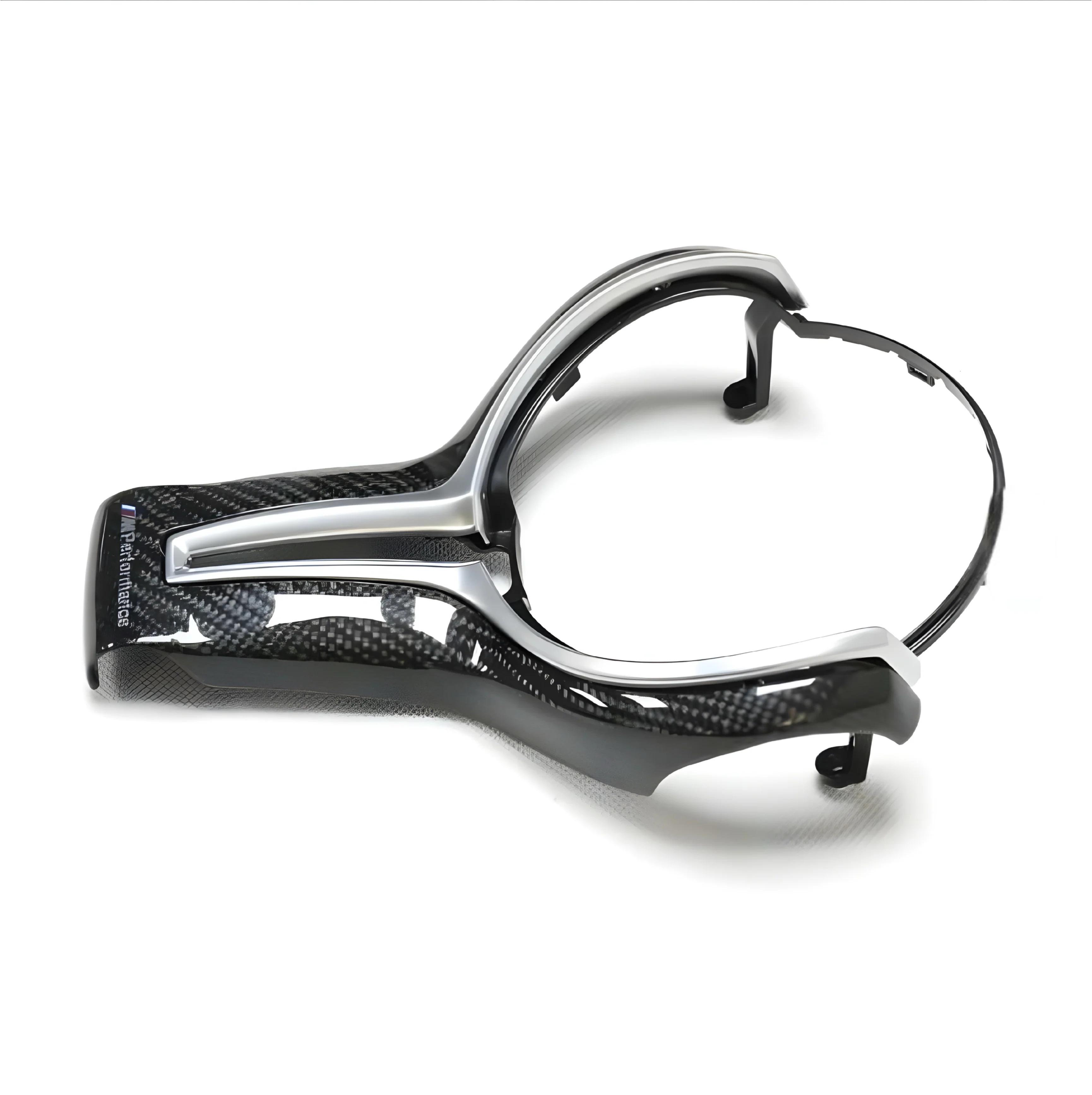BMW Carbon Fibre Steering Wheel Trim Cover - Image 3