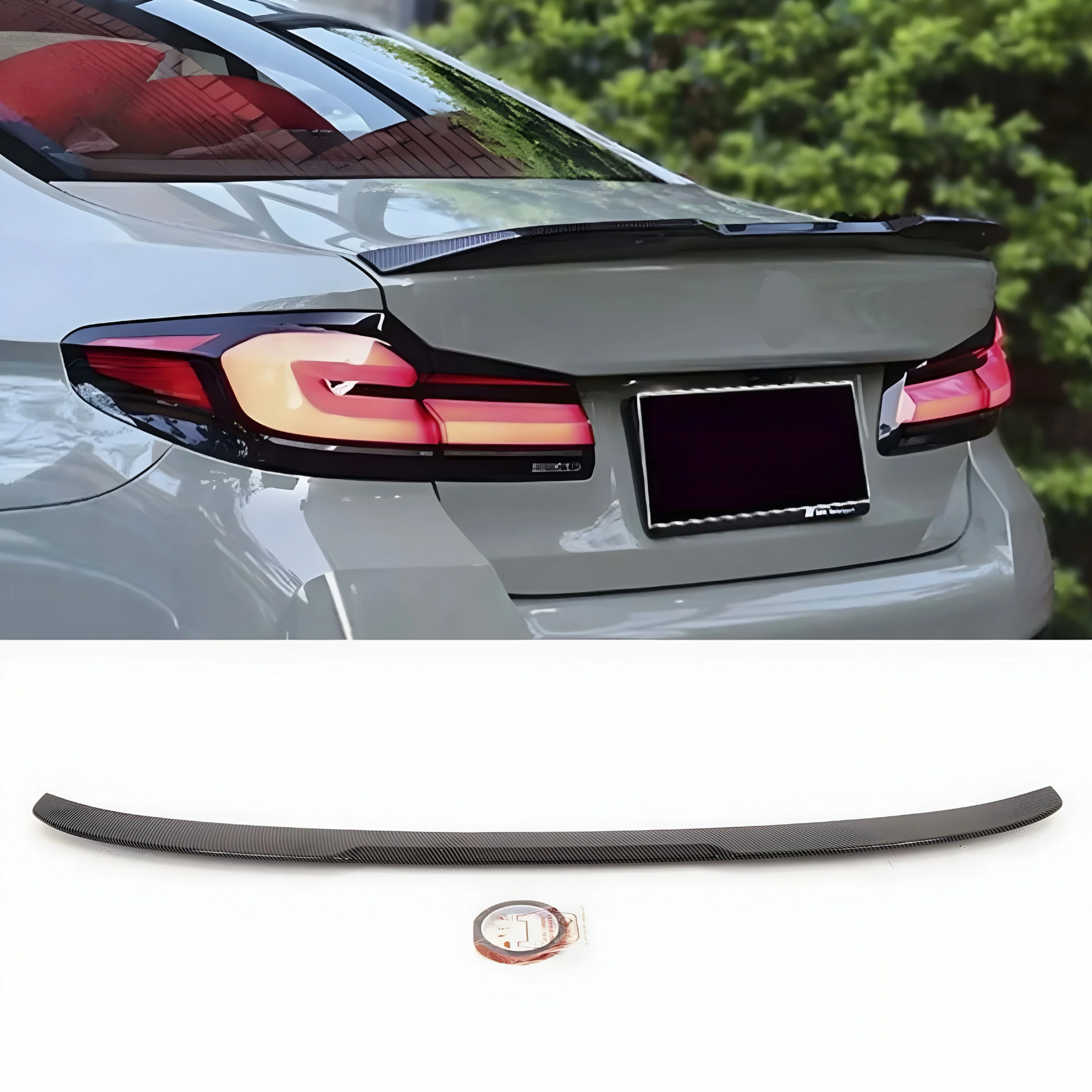 BMW CS Style Carbon Fibre Rear Spoiler - Image 2