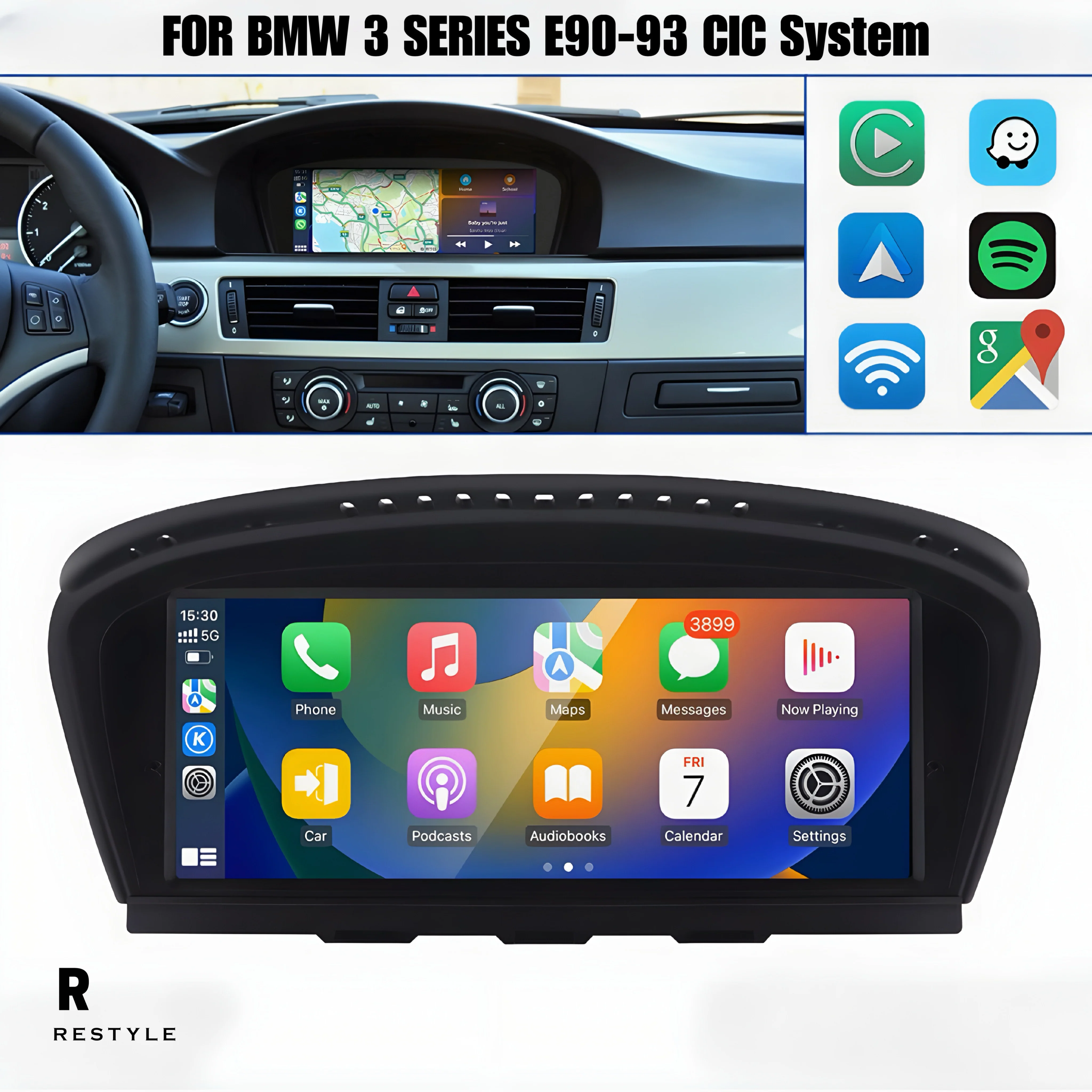 BMW E90/91/92/93 Series 8.8" Touch Screen Upgrade - Image 3
