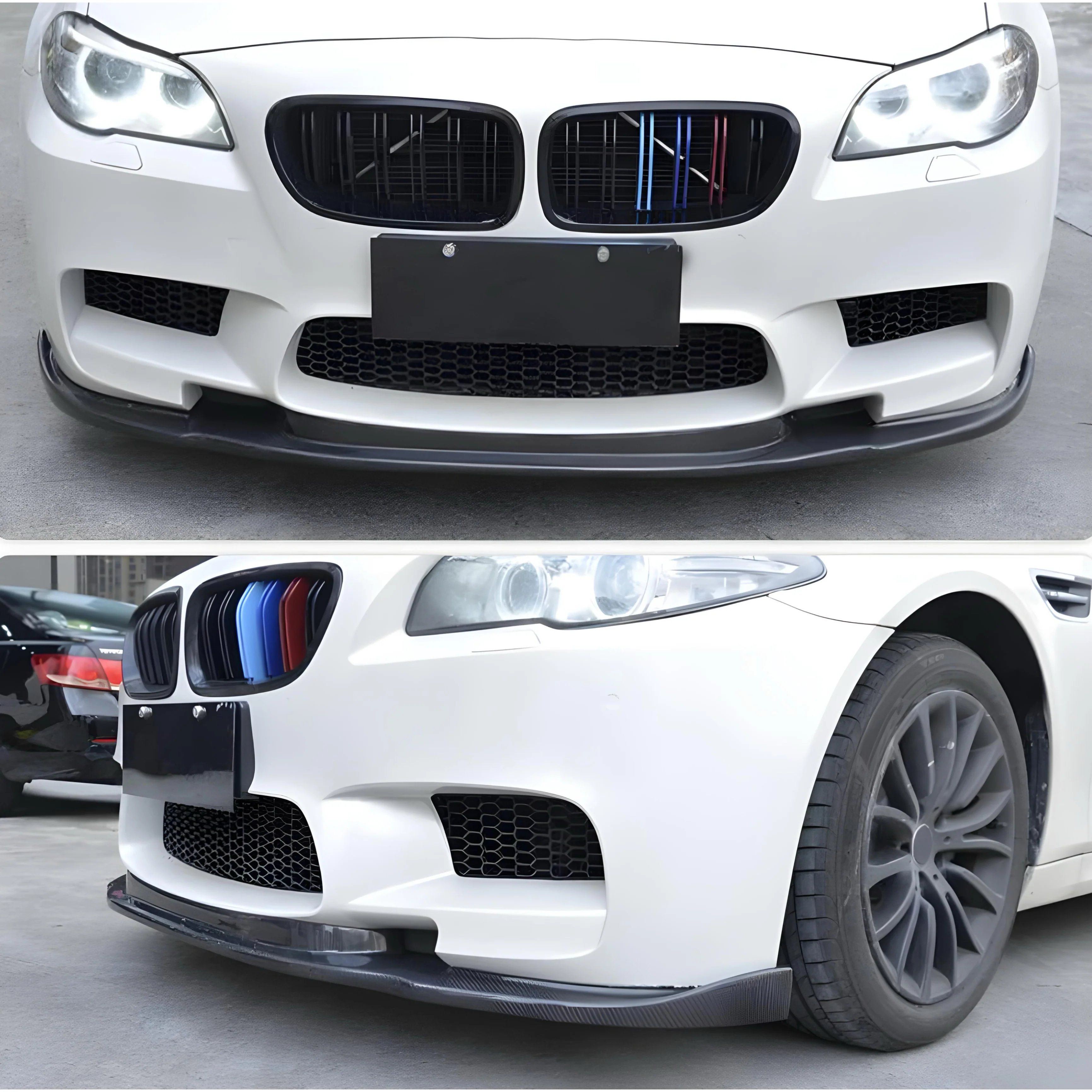 BMW 5 Series F10/F11 M Style Kidney Grilles - Image 3