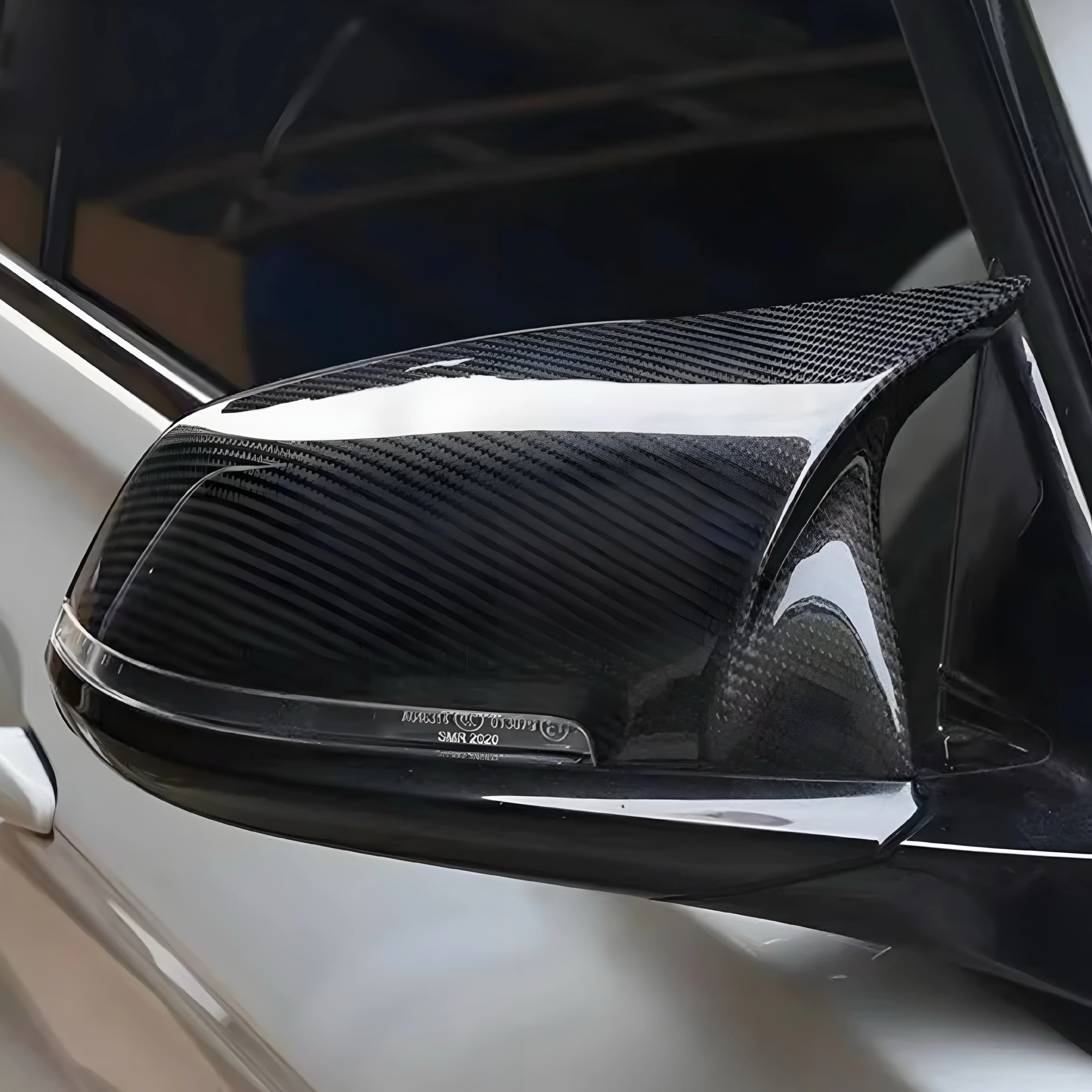 BMW 1 Series F20/F21 Carbon Fibre Style Wing Mirror Covers - Image 4