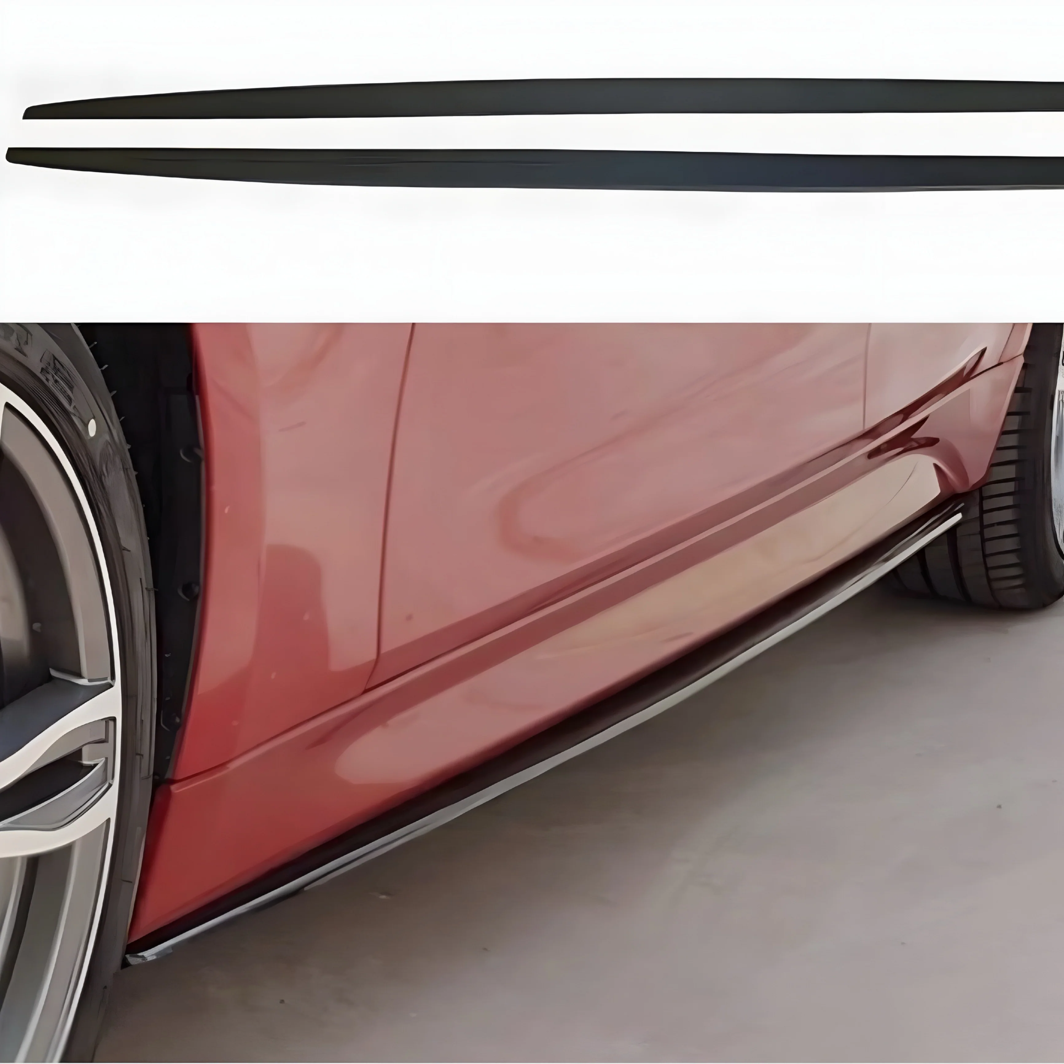 BMW F30 Gloss Black Side Skirts β M Performance Style