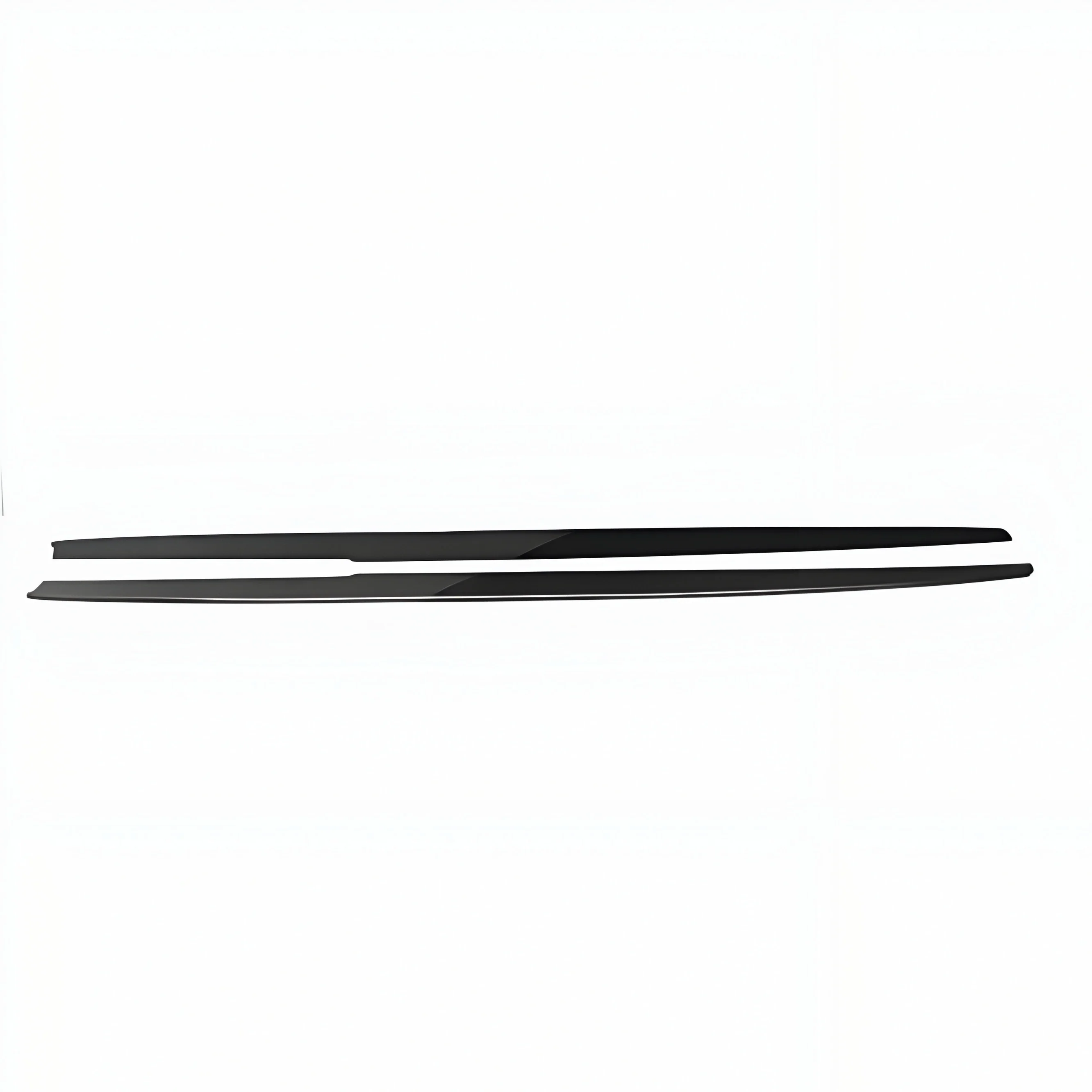 BMW F30 Gloss Black Side Skirts β M Performance Style - Image 2