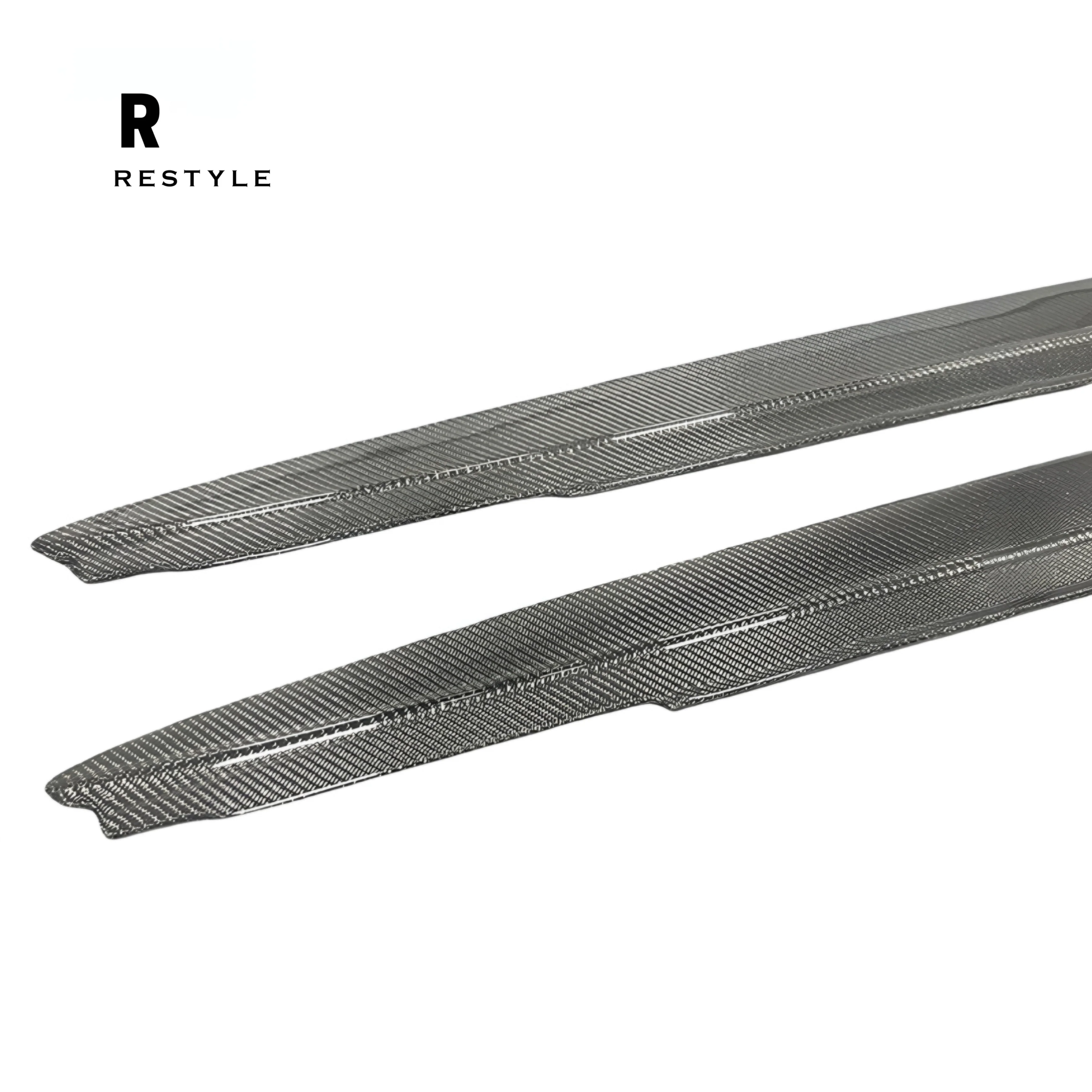 BMW F90 M5 & G30/G31 5 Series Carbon Fibre Side Skirts - Image 3