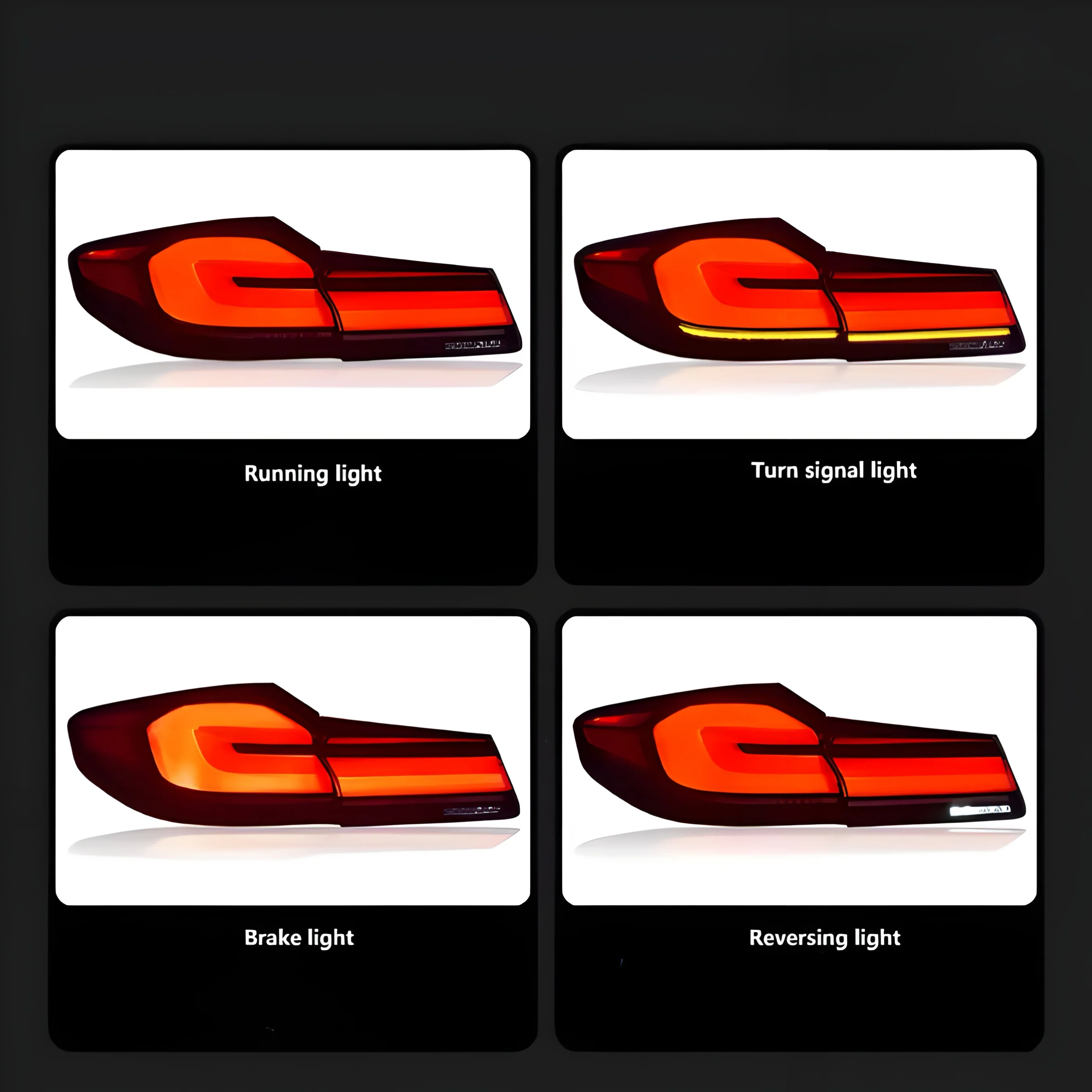 BMW 5 Series G30 LCI-Style LED Rear Lights Upgrade - Image 3