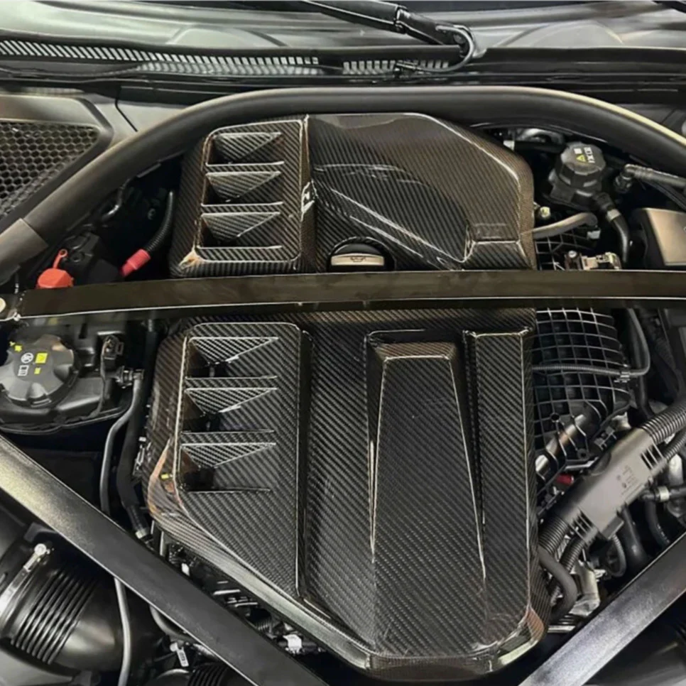 BMW M2 G87 – Dry Carbon Fibre Engine Hood Cover - Image 3