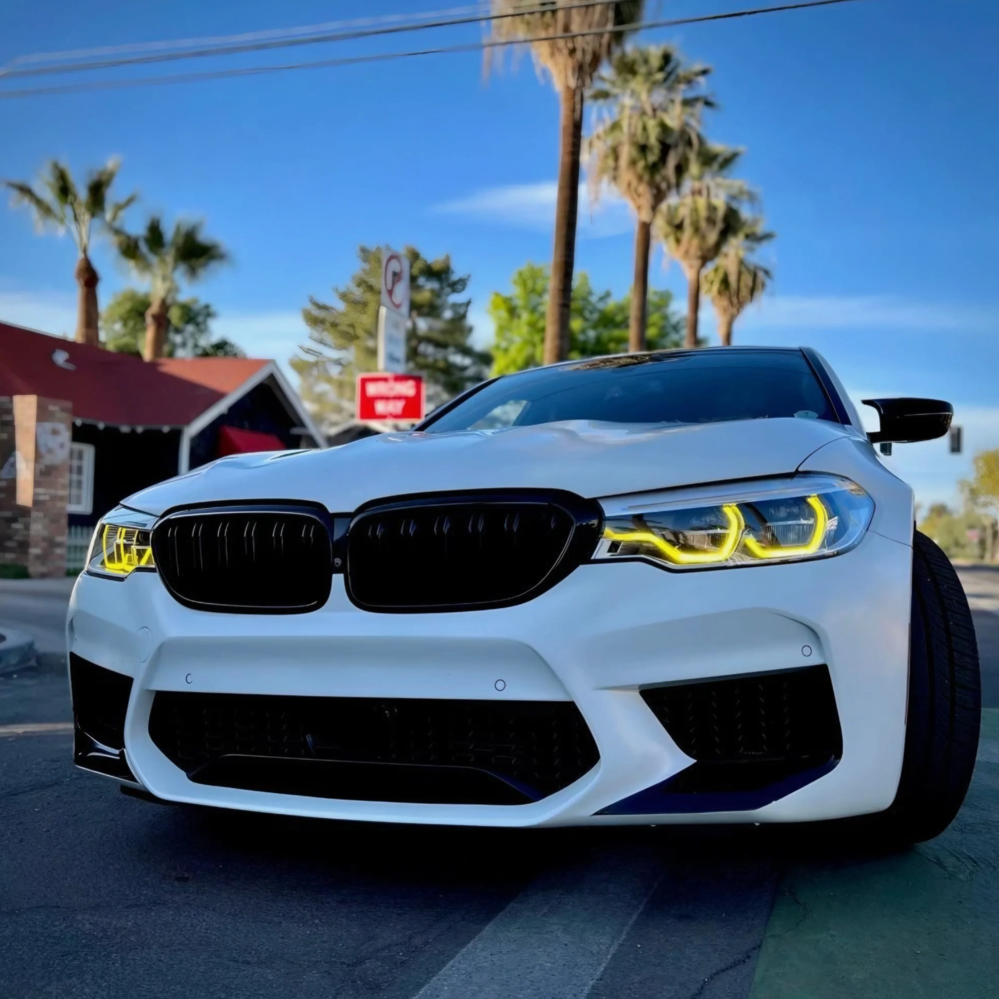 BMW M5 F90 (Pre-LCI) Yellow DRL Module Set