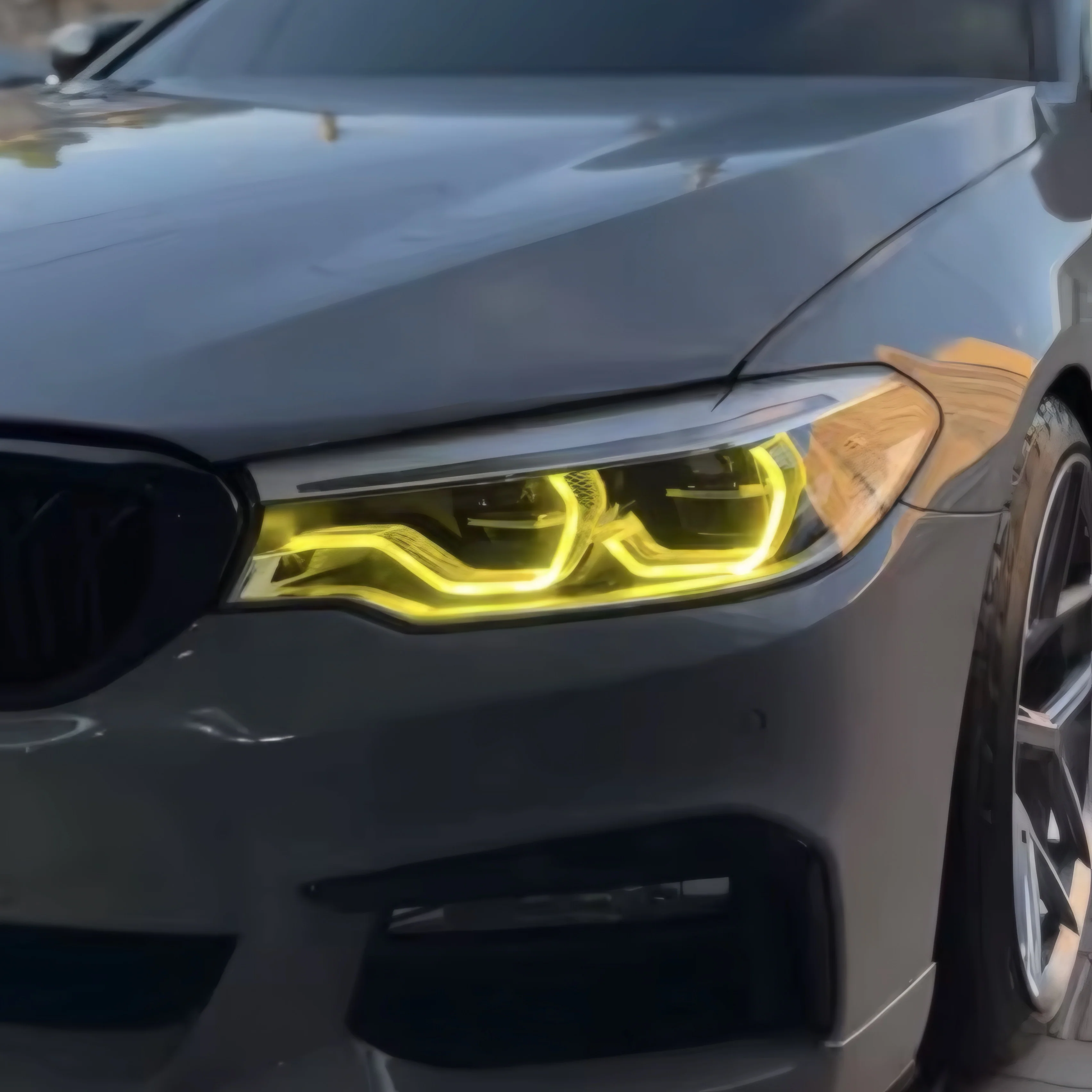 BMW M5 F90 (Pre-LCI) Yellow DRL Module Set - Image 4