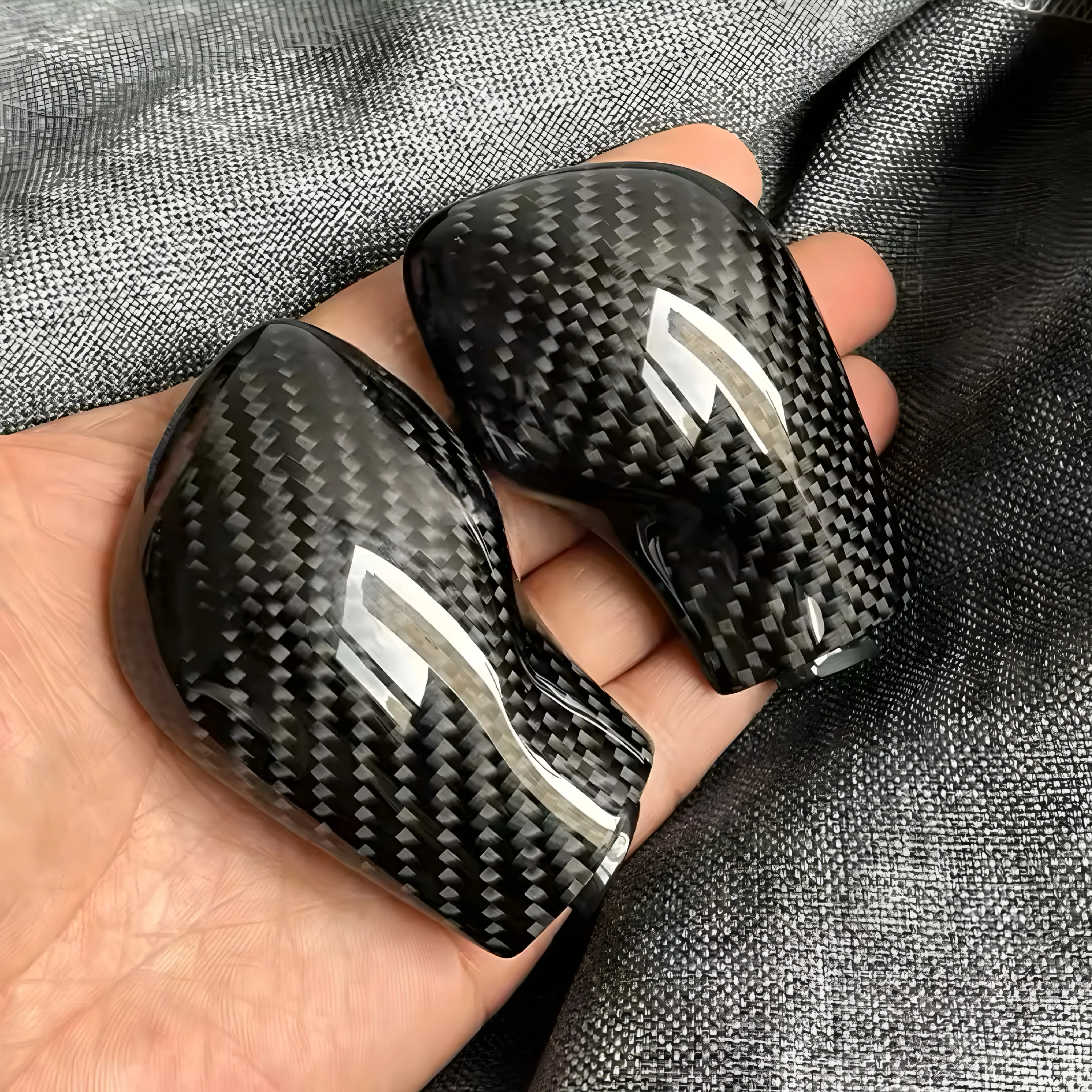 Volkswagen DSG Gear Selector Carbon Fibre Cover - Image 4