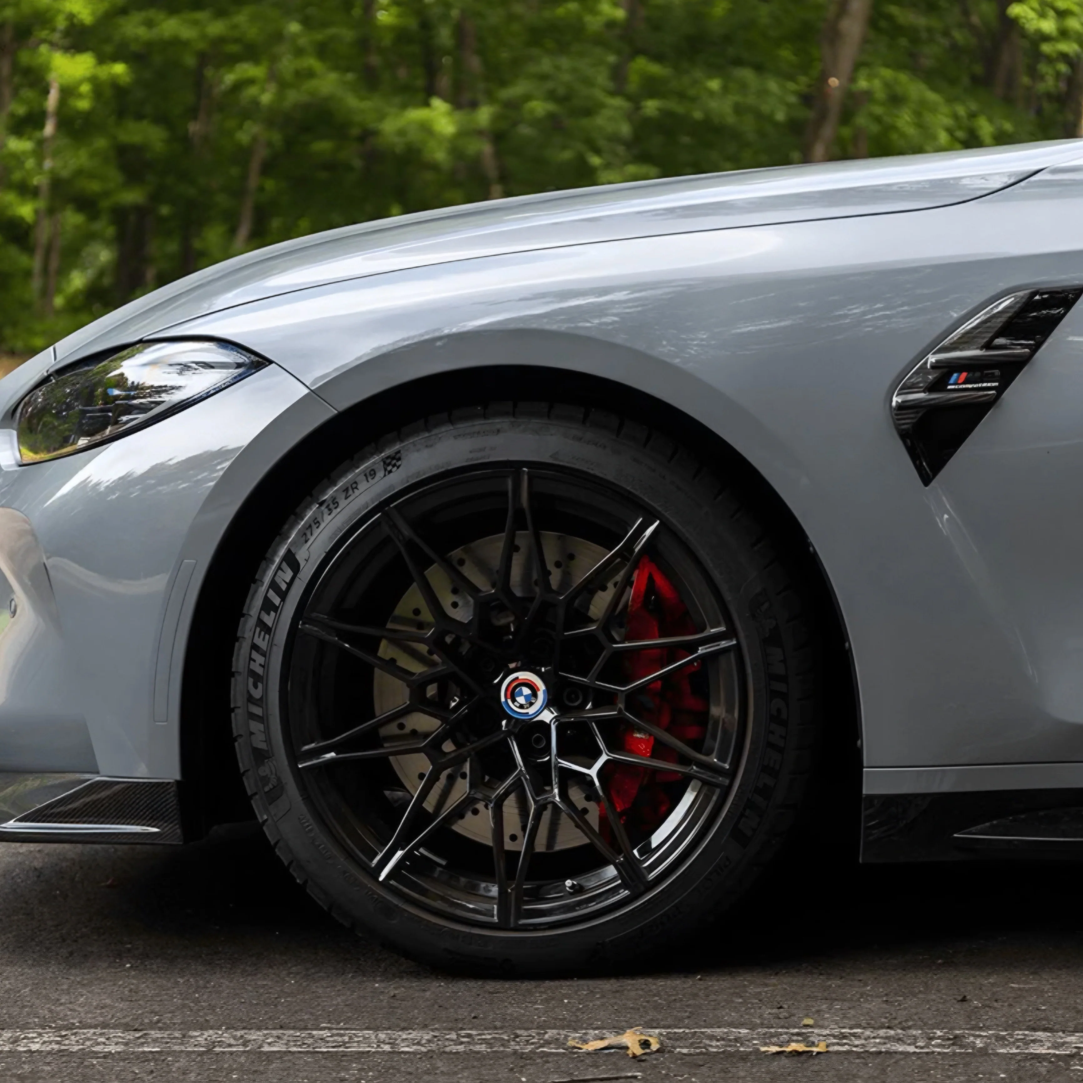 Carbon Fibre Wing Trim Pieces for BMW M3/M4 G Series - Image 2
