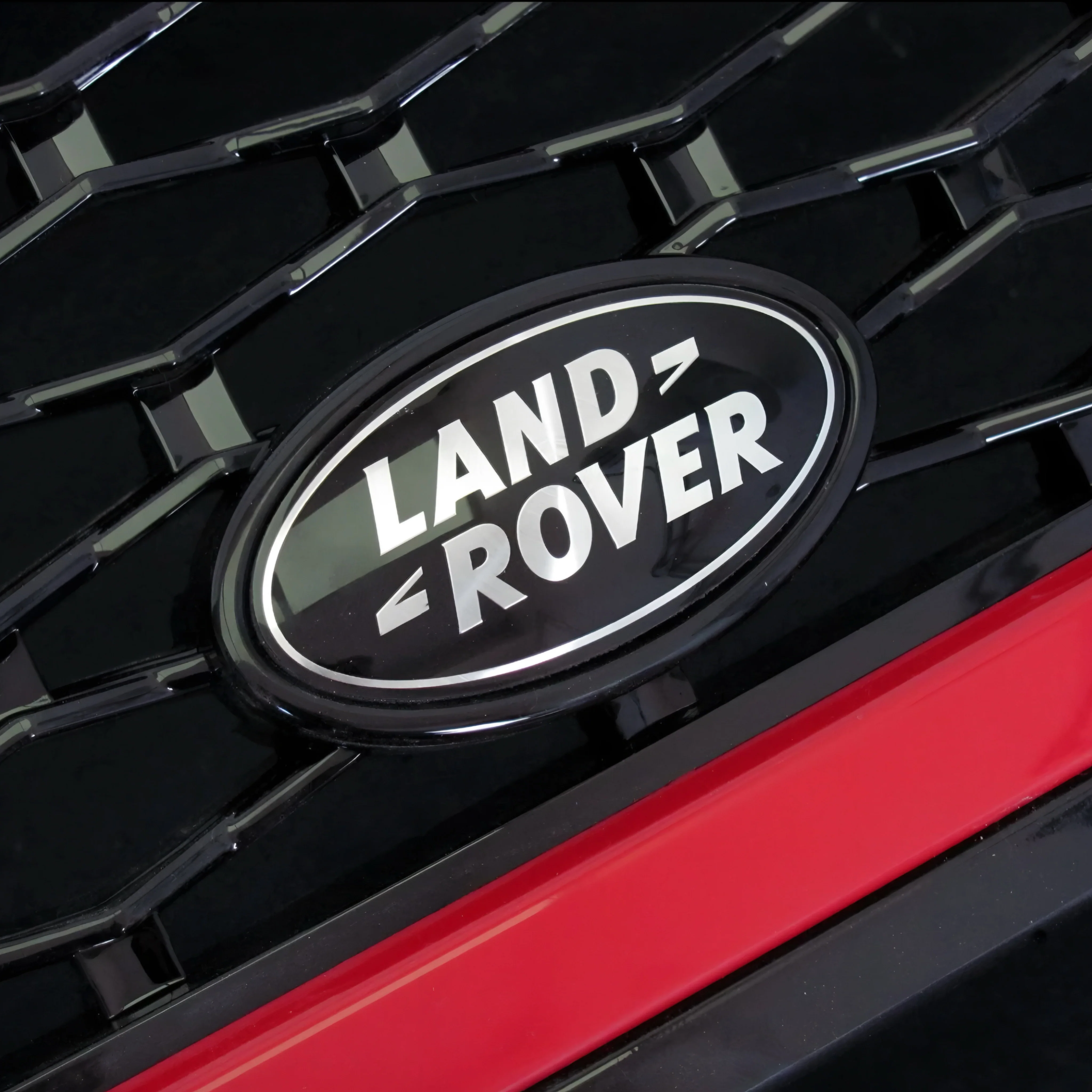 Range Rover Sport L494 (2013–2022) Genuine Black Front Grille Badge - Image 2