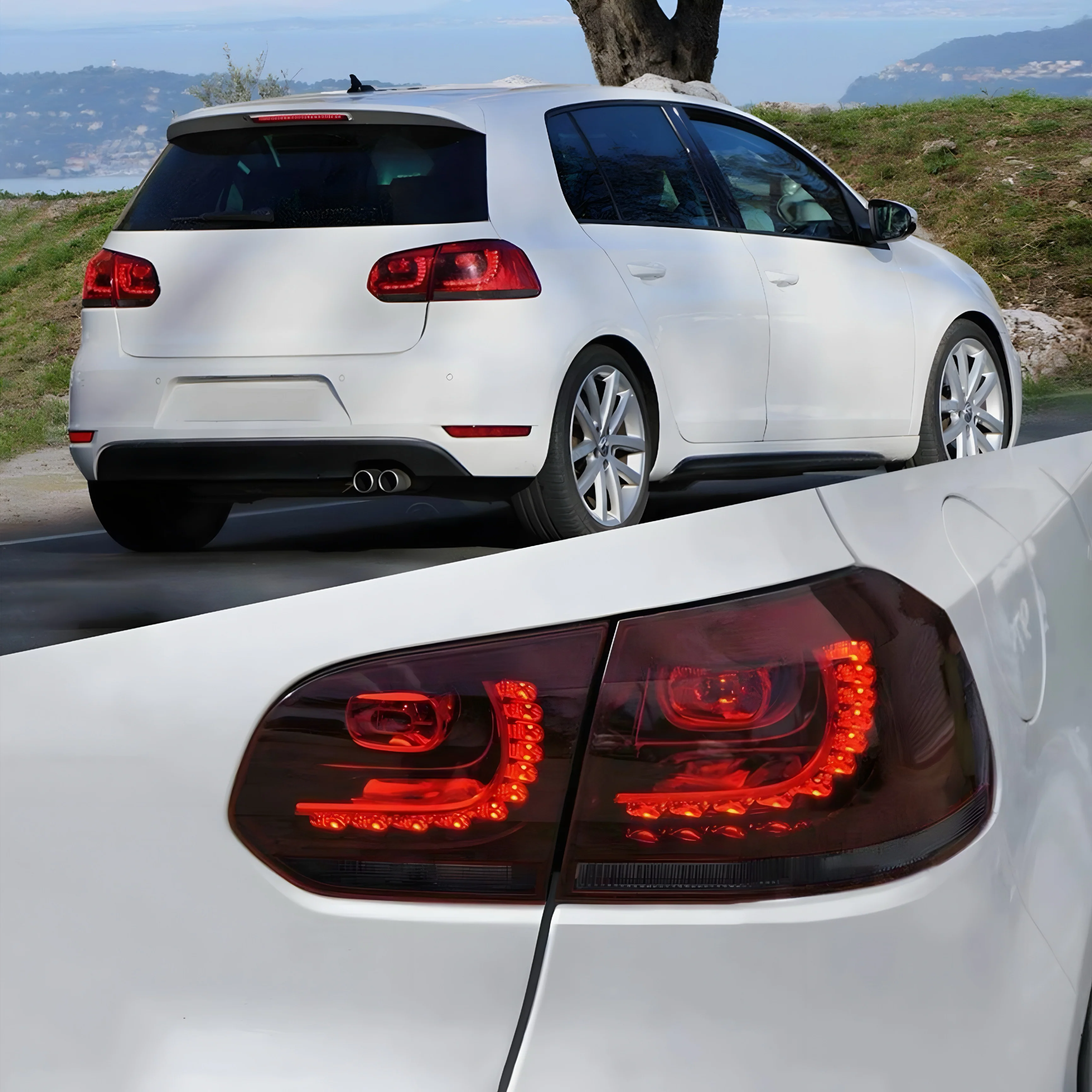Volkswagen Golf MK6 Rear LED Tail Lights – Standard & Smoked - Image 4