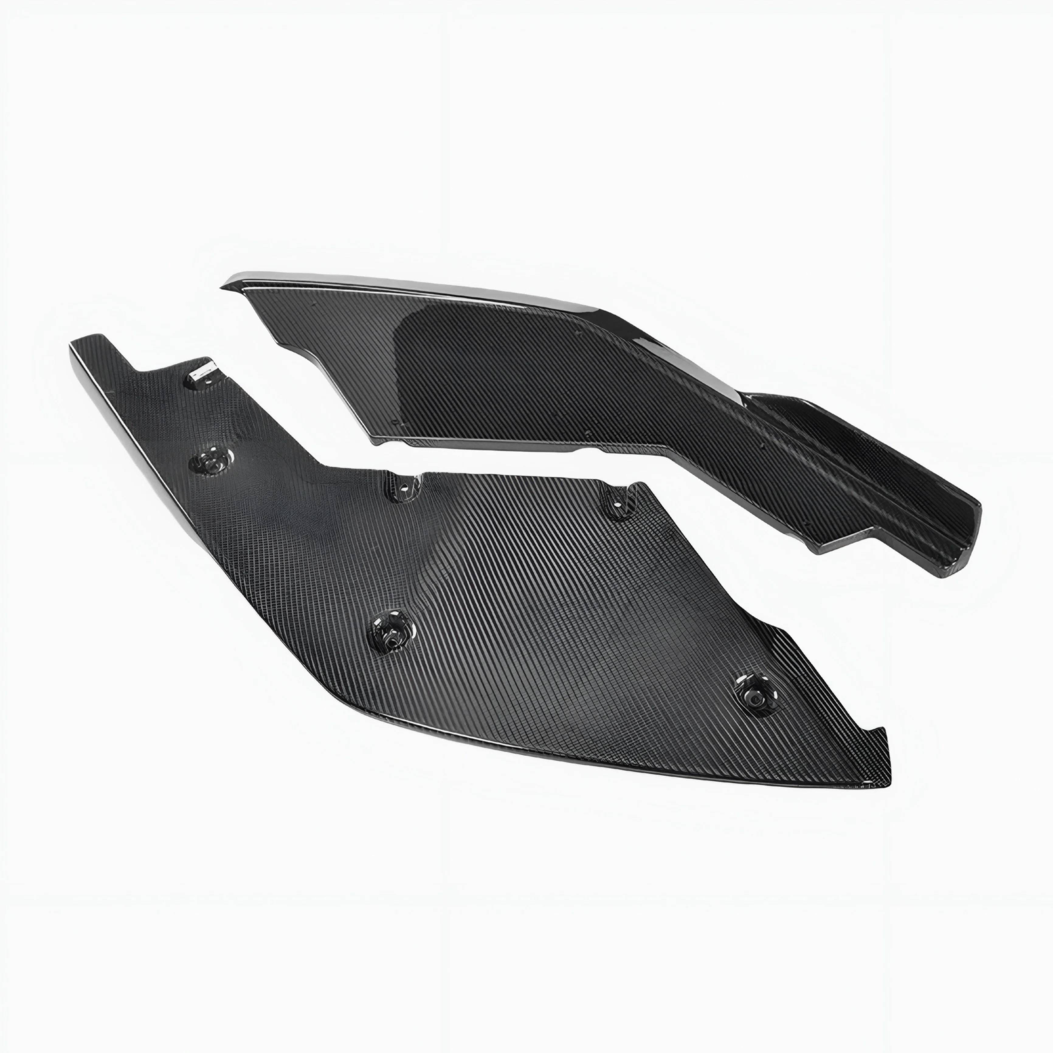 Lamborghini Huracan LP600 LP610 Real Carbon Fiber Front Bumper Lip - Image 4