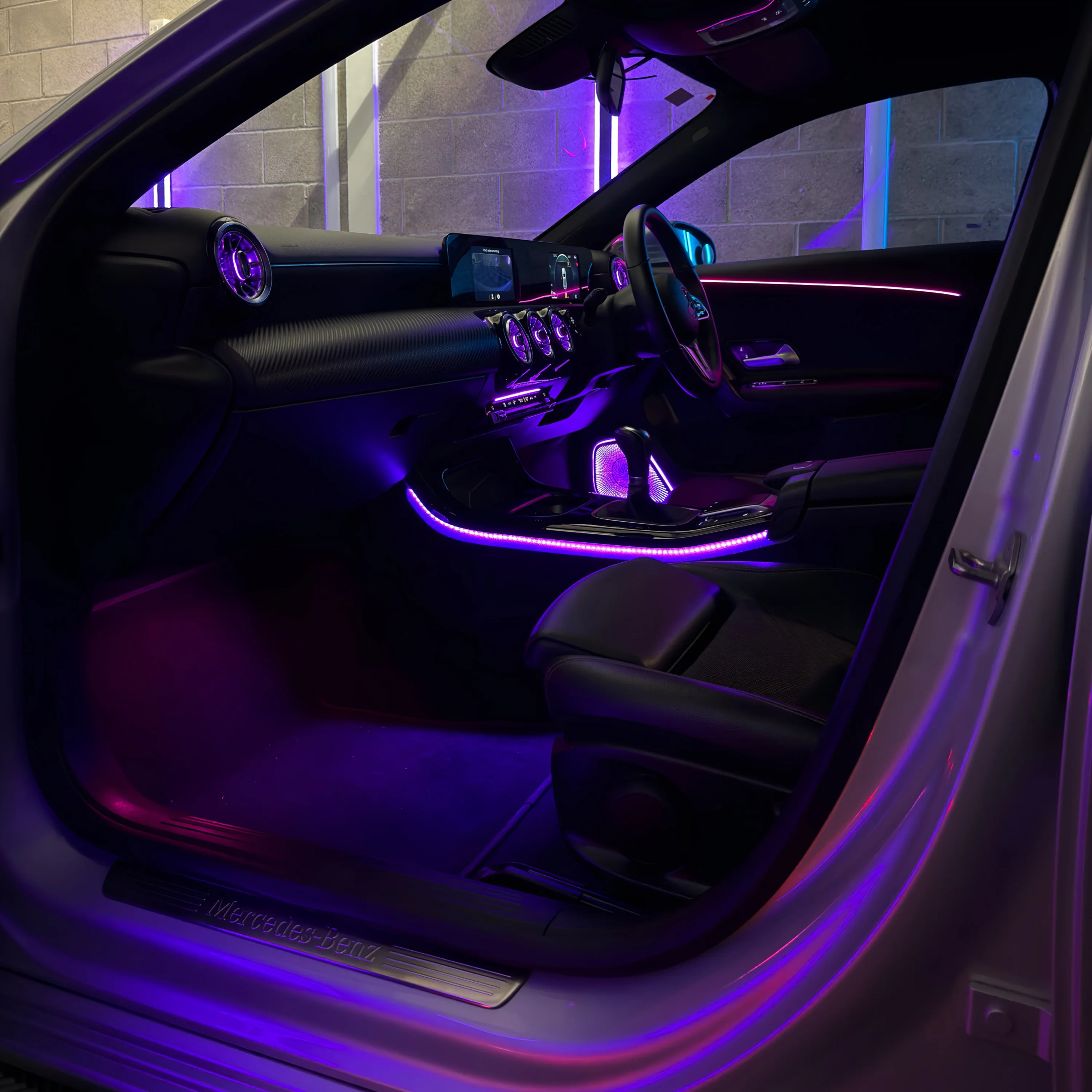 Mercedes-Benz A-Class W177 OEM Ambient Lighting Package - Image 16