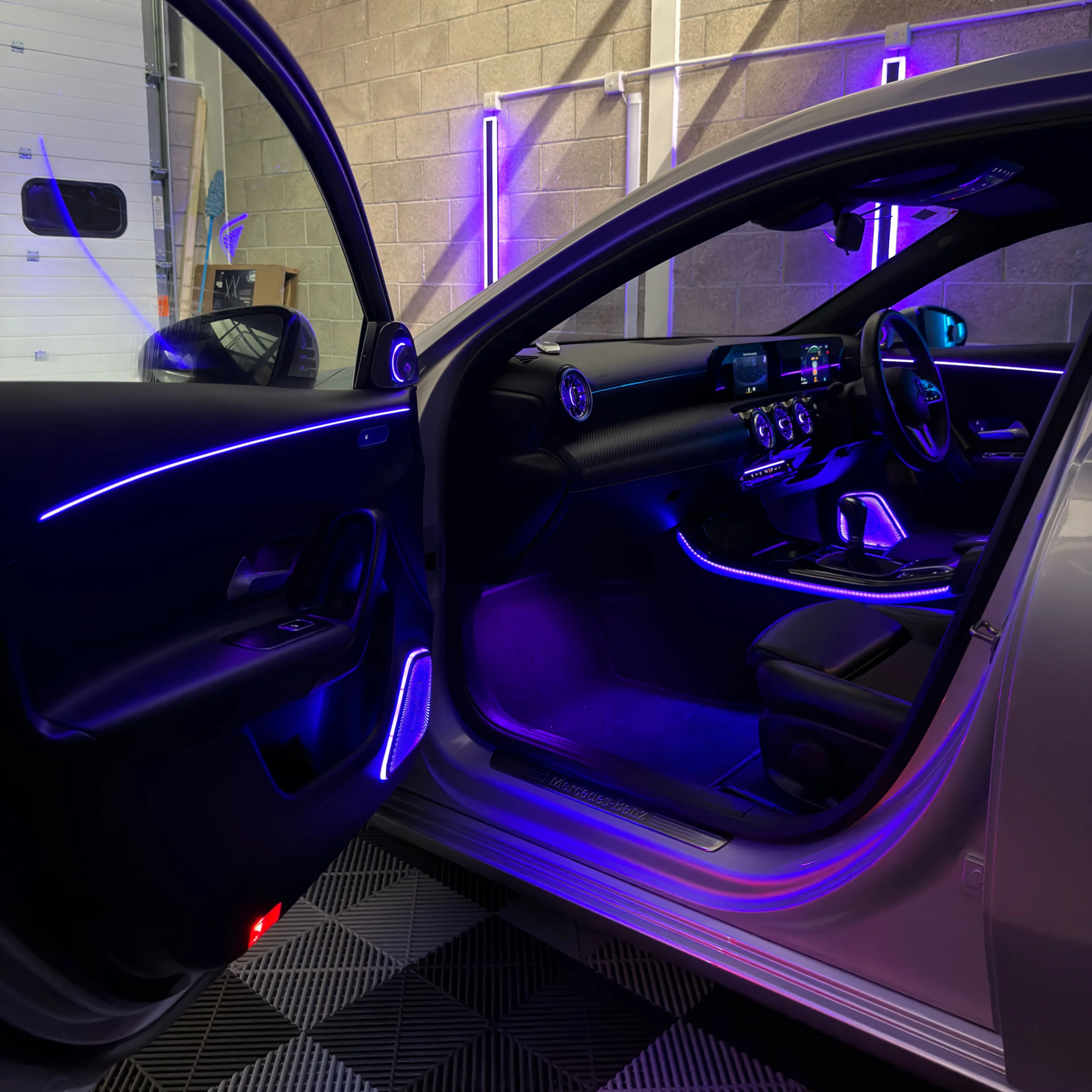 Mercedes-Benz A-Class W177 OEM Ambient Lighting Package - Image 19