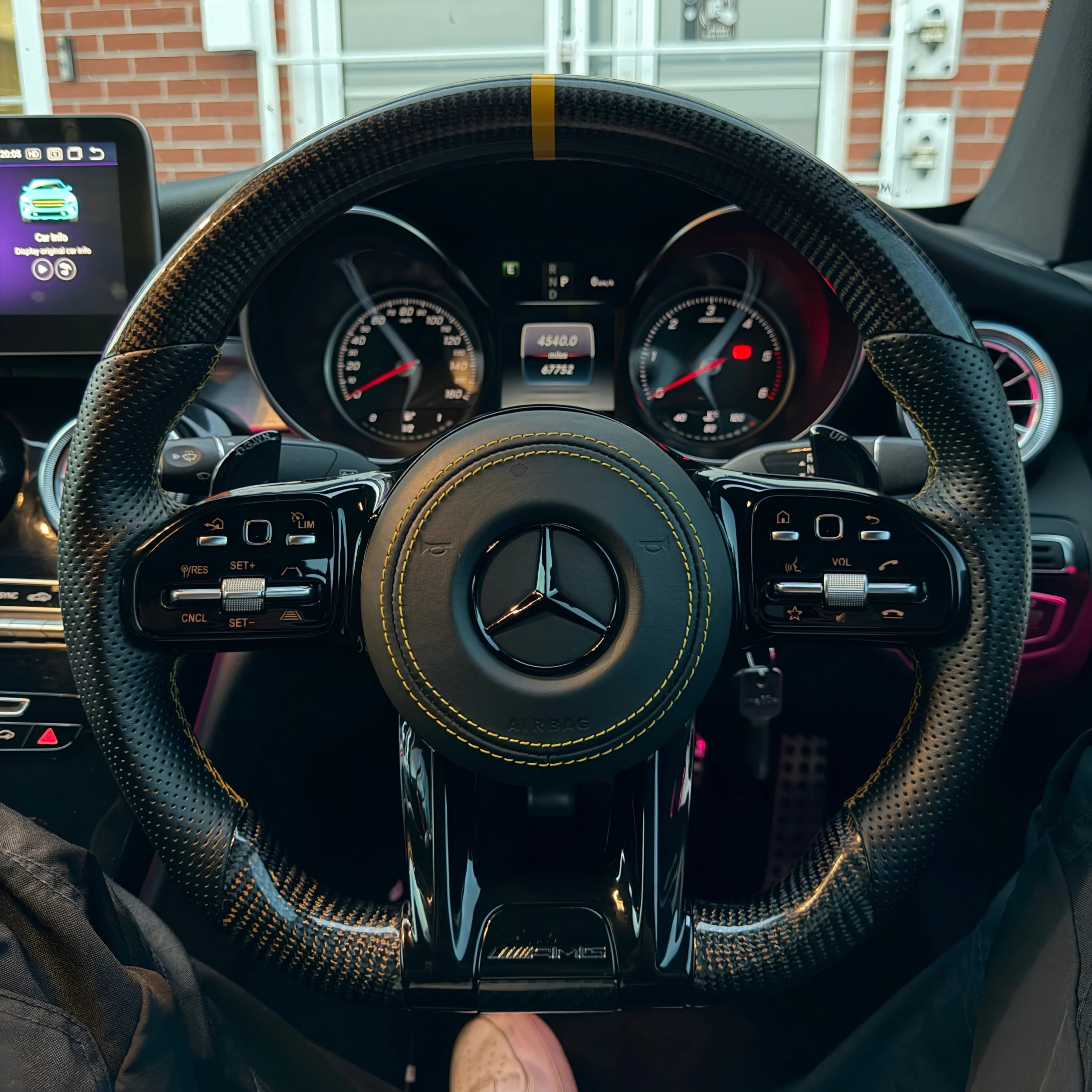 Mercedes-Benz AMG Carbon Fibre Steering Wheel - Image 3