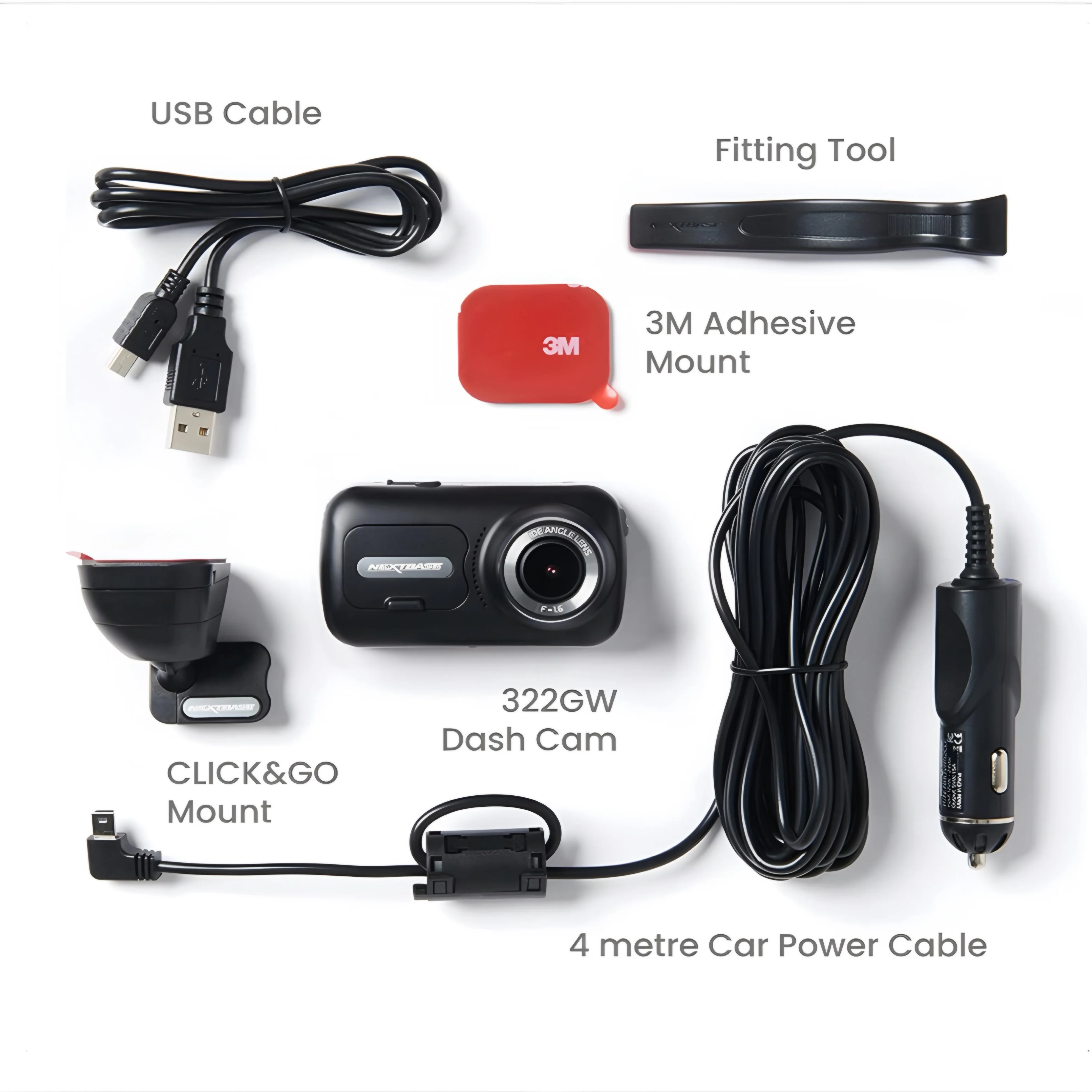 Nextbase 322GW Dashcam – 1080p/60fps - Image 3