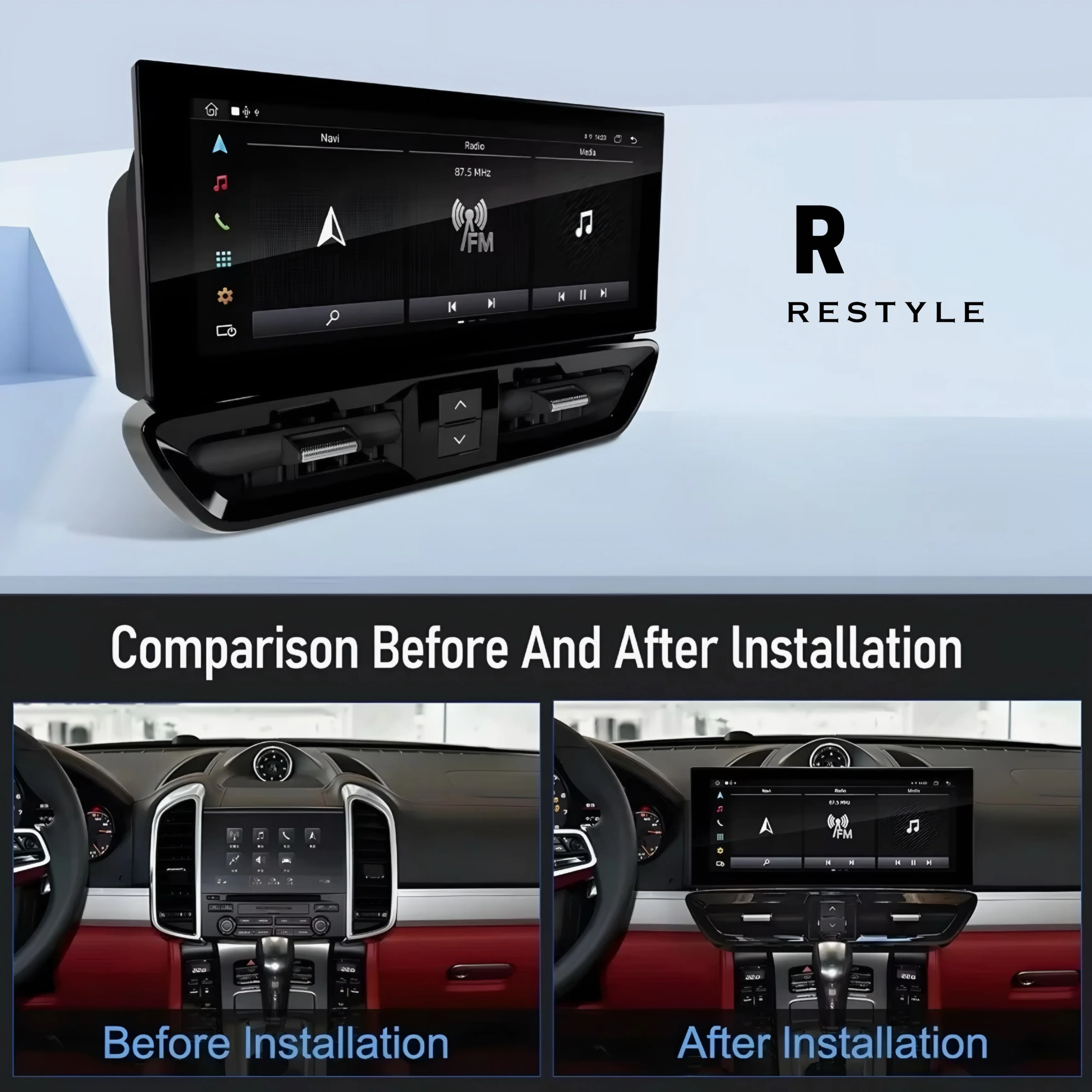 Porsche Cayenne 12.3" Screen Upgrade - Image 3