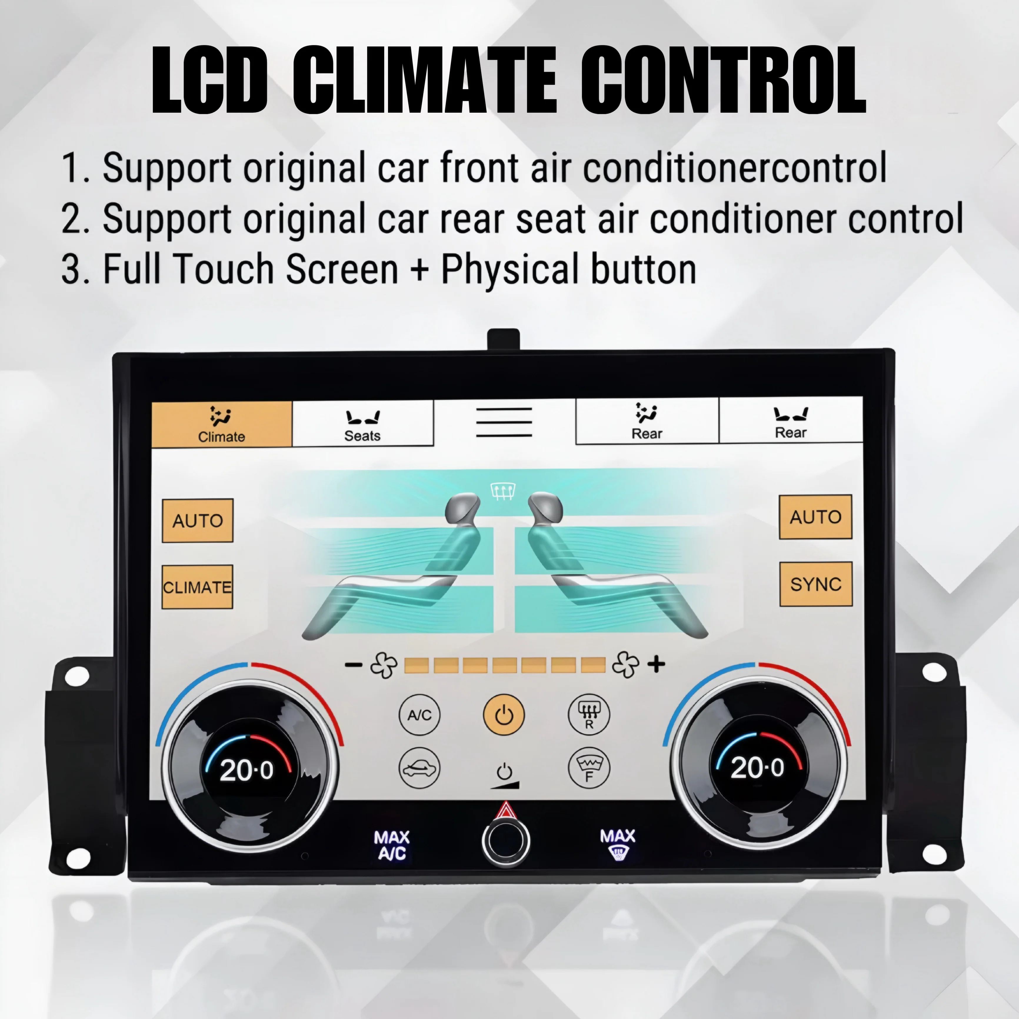 Range Rover Evoque Climate Control 7" LCD Screen - Image 5