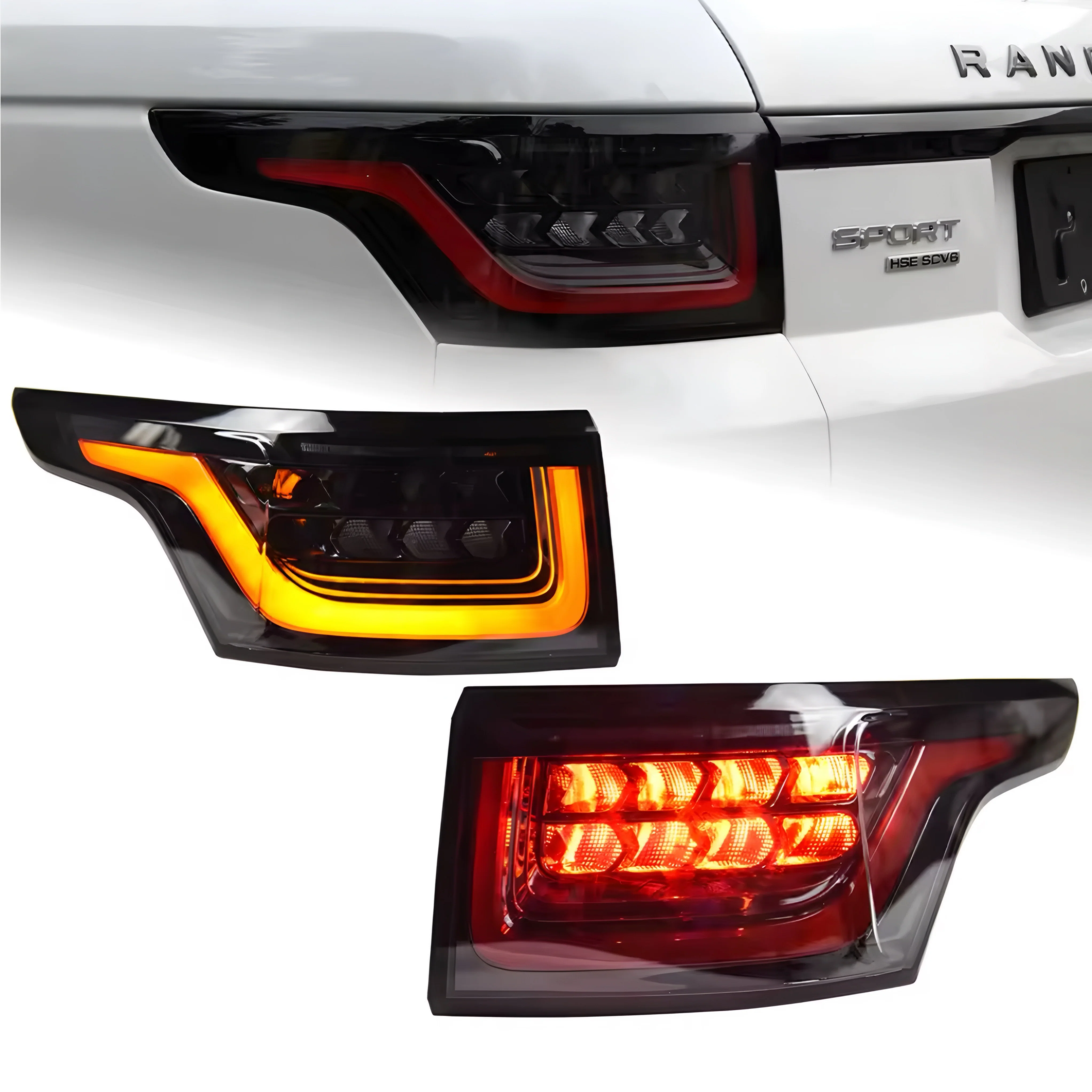 Range Rover Sport Facelift Rear LED Tail Lights 2013–2018 - Image 5