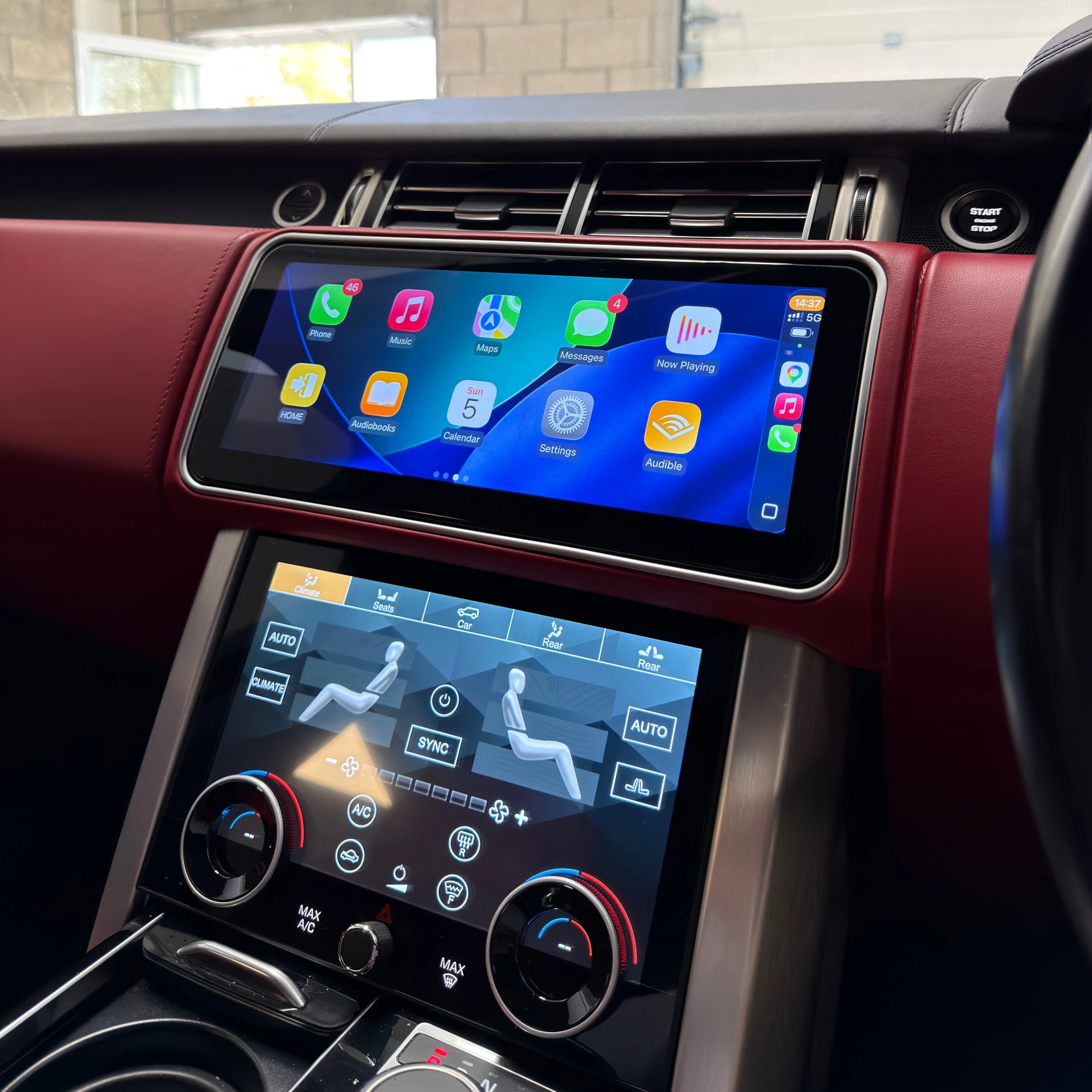 Range Rover Vogue L405 Climate Control Touch Panel - Image 4