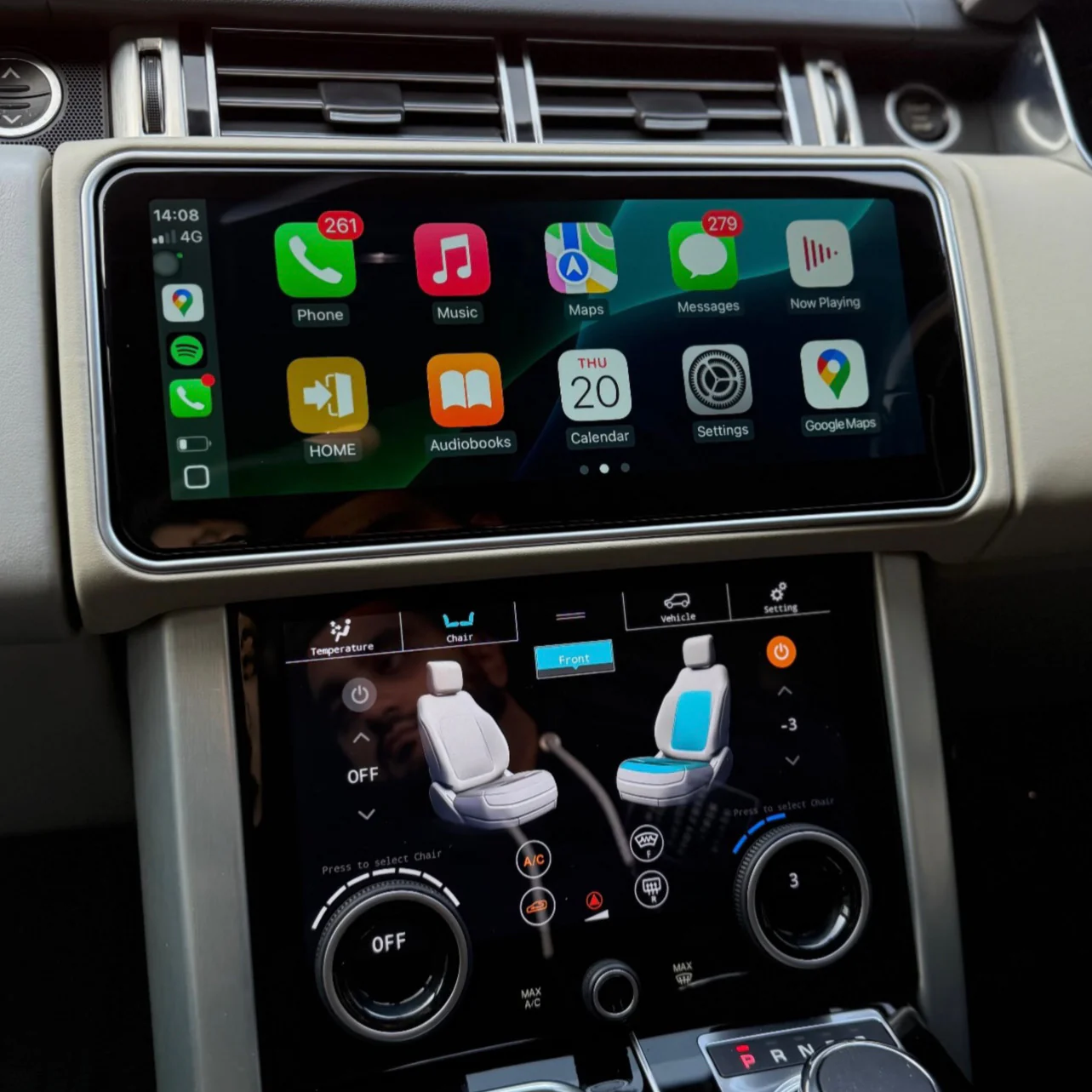 Range Rover Vogue L405 Climate Control Touch Panel - Image 6