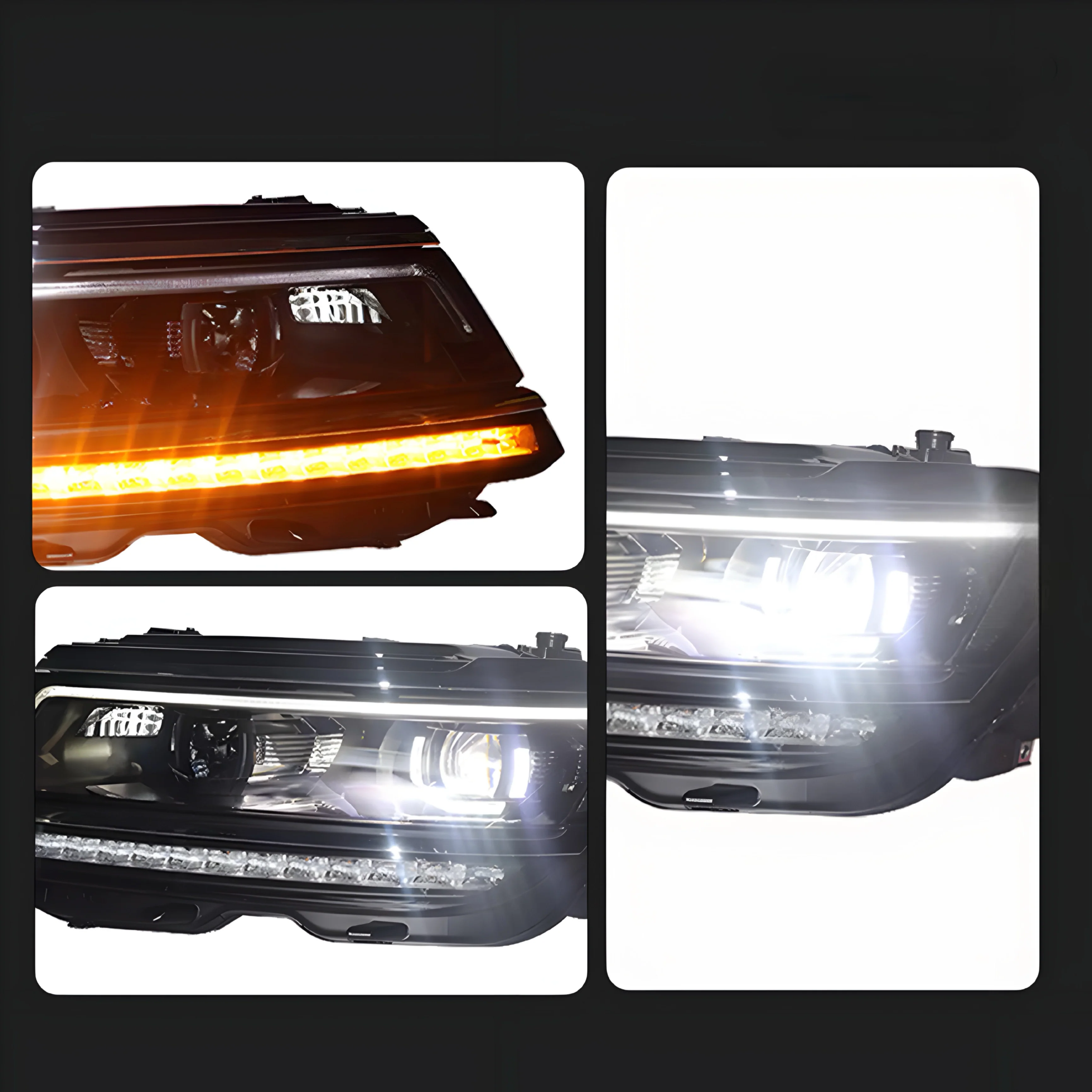 Volkswagen Tiguan MK2 (2016–2020) Front Headlights Upgrade - Image 3
