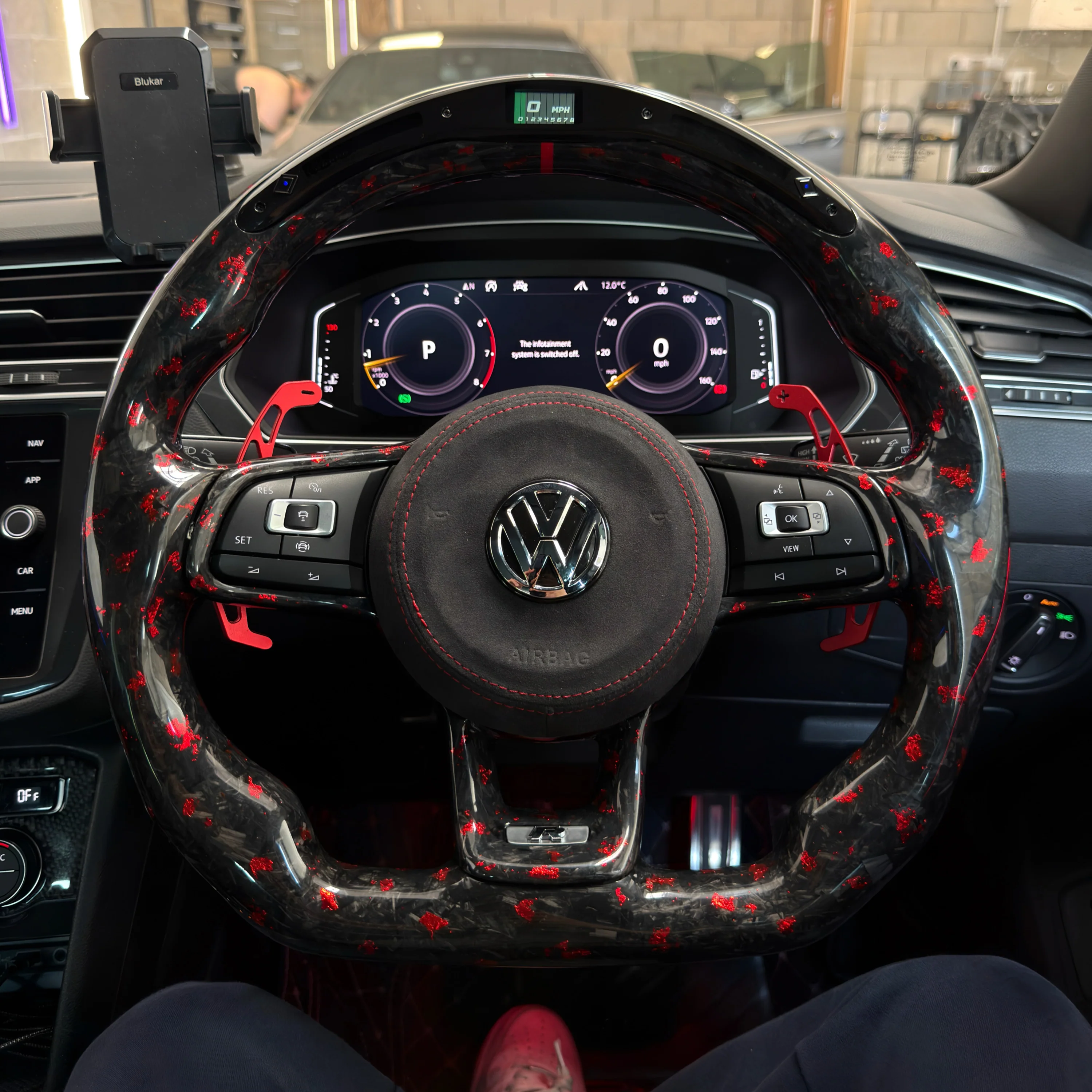 Volkswagen Forged Carbon Steering Wheel - Image 8