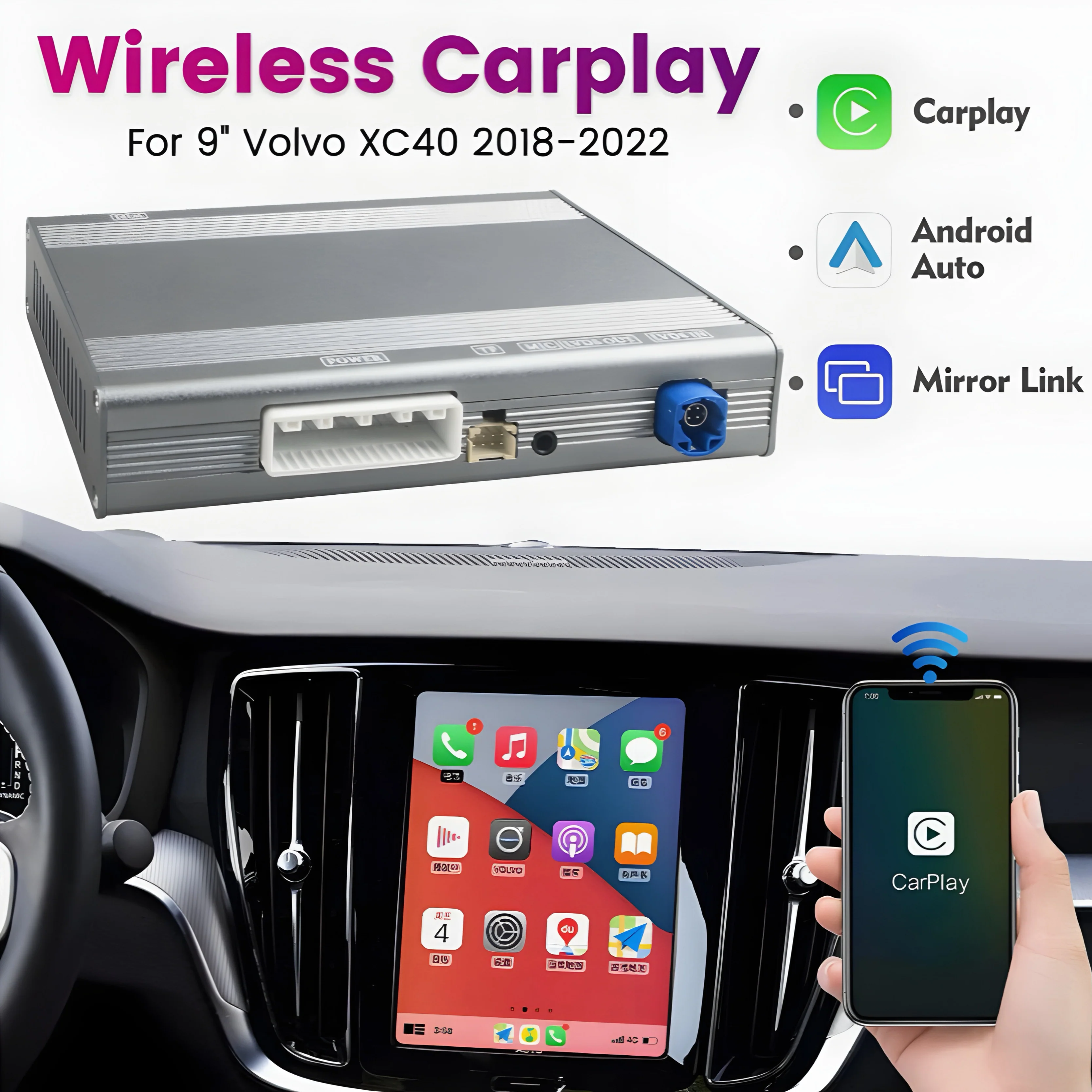 Volvo Apple CarPlay/Android Auto Upgrade - Image 3
