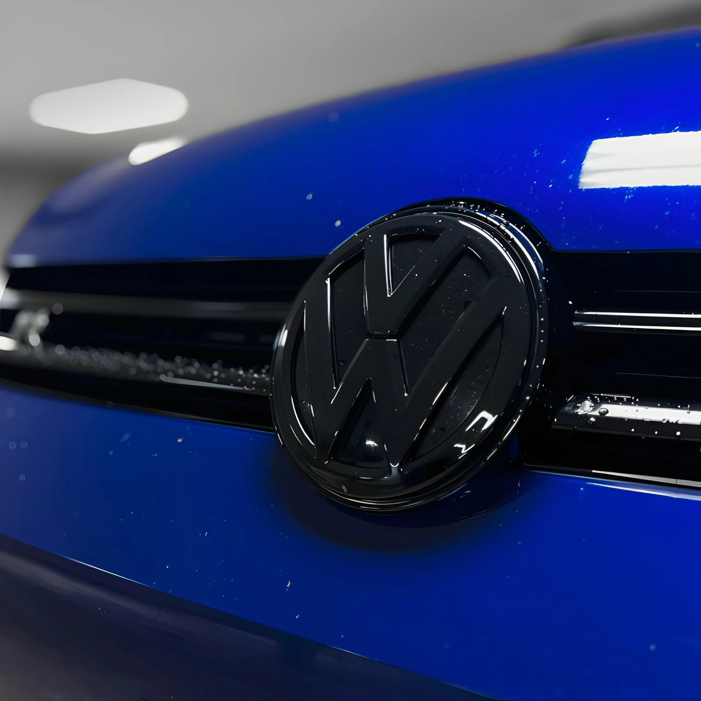 VW Golf MK7/MK7.5 Gloss Black Front & Rear Badge Set