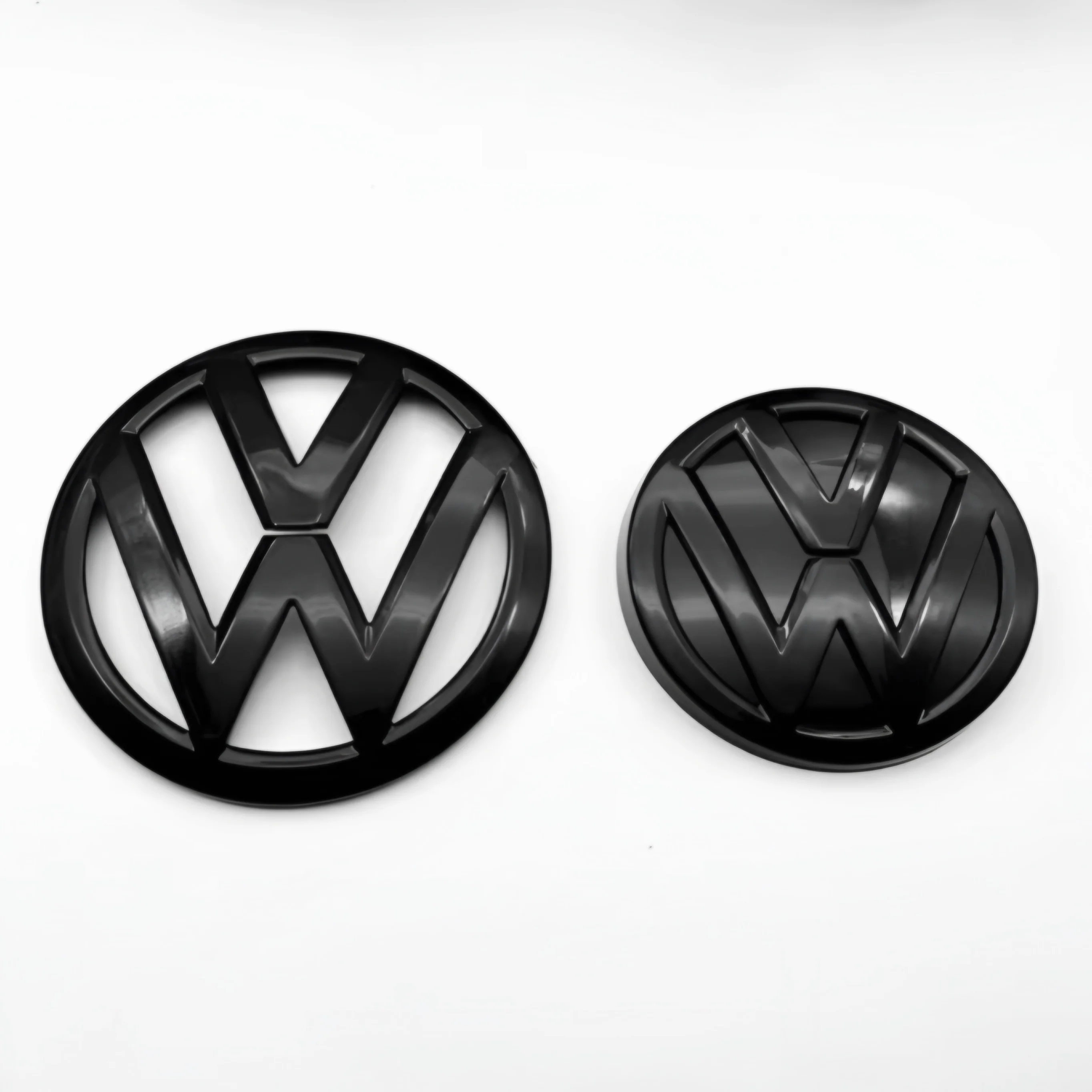 VW Golf MK7/MK7.5 Gloss Black Front & Rear Badge Set - Image 2