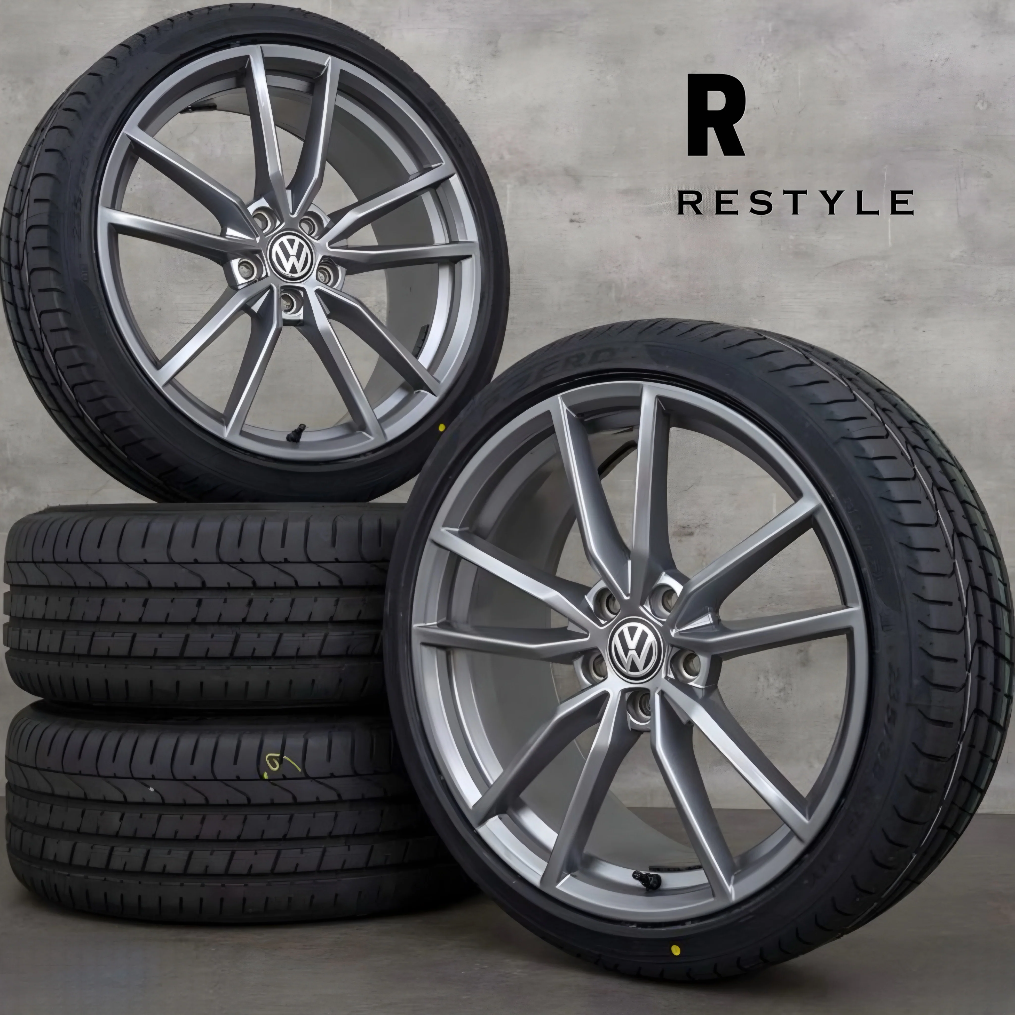 VW Golf MK7/7.5 Sterling Silver 17" Pretoria Alloys - Image 5